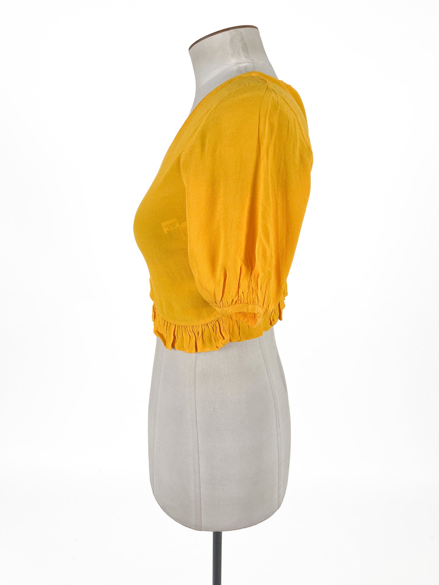 Zara | Yellow Casual Top | Size M