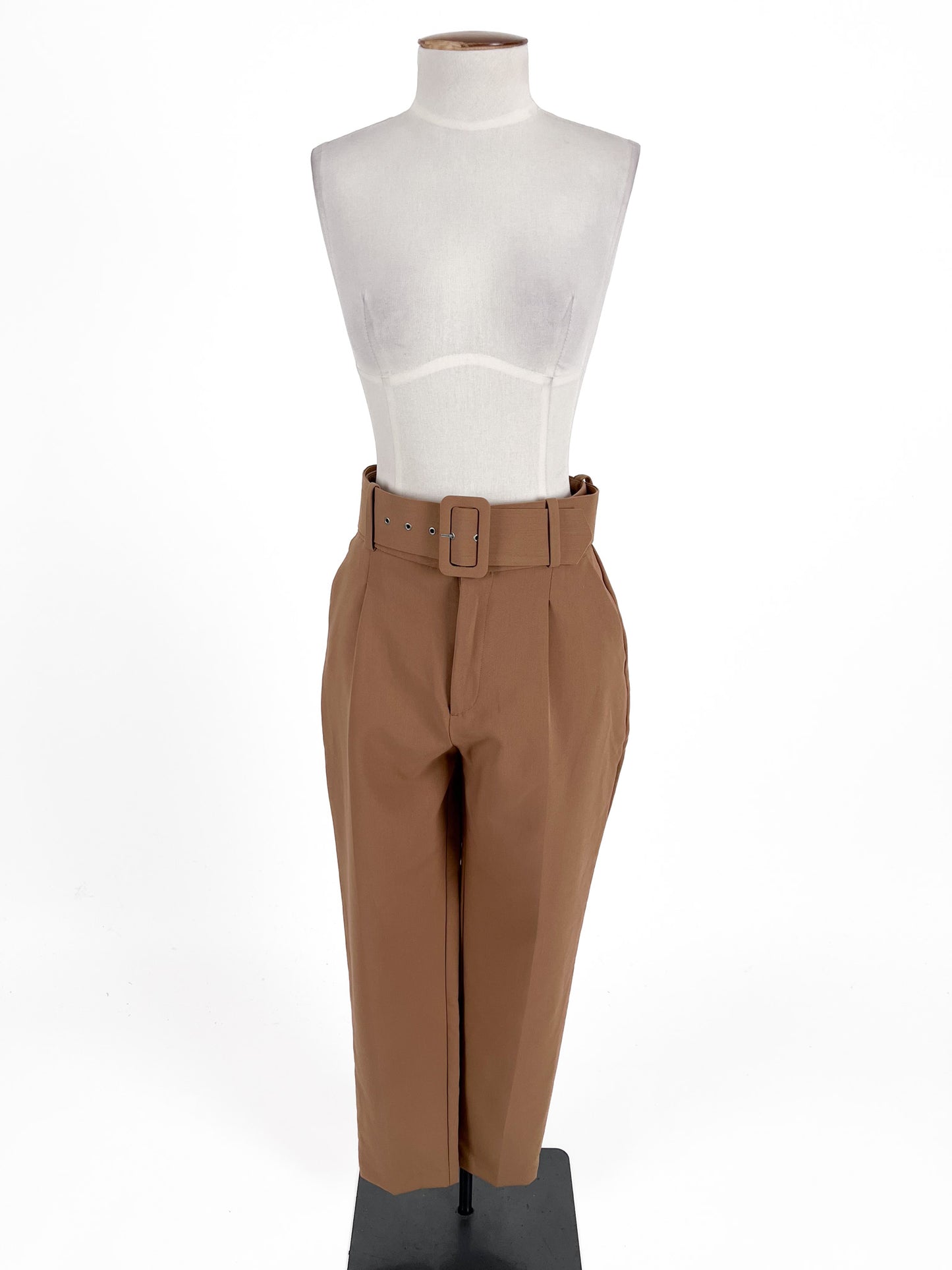 Zara | Brown Straight fit Pants | Size XS