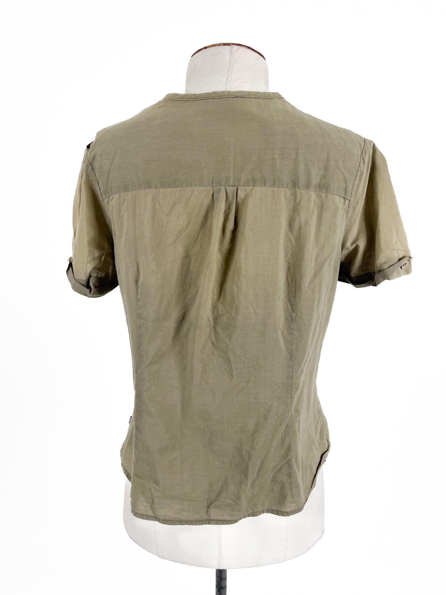 CUE | Green Casual/Workwear Top | Size 10