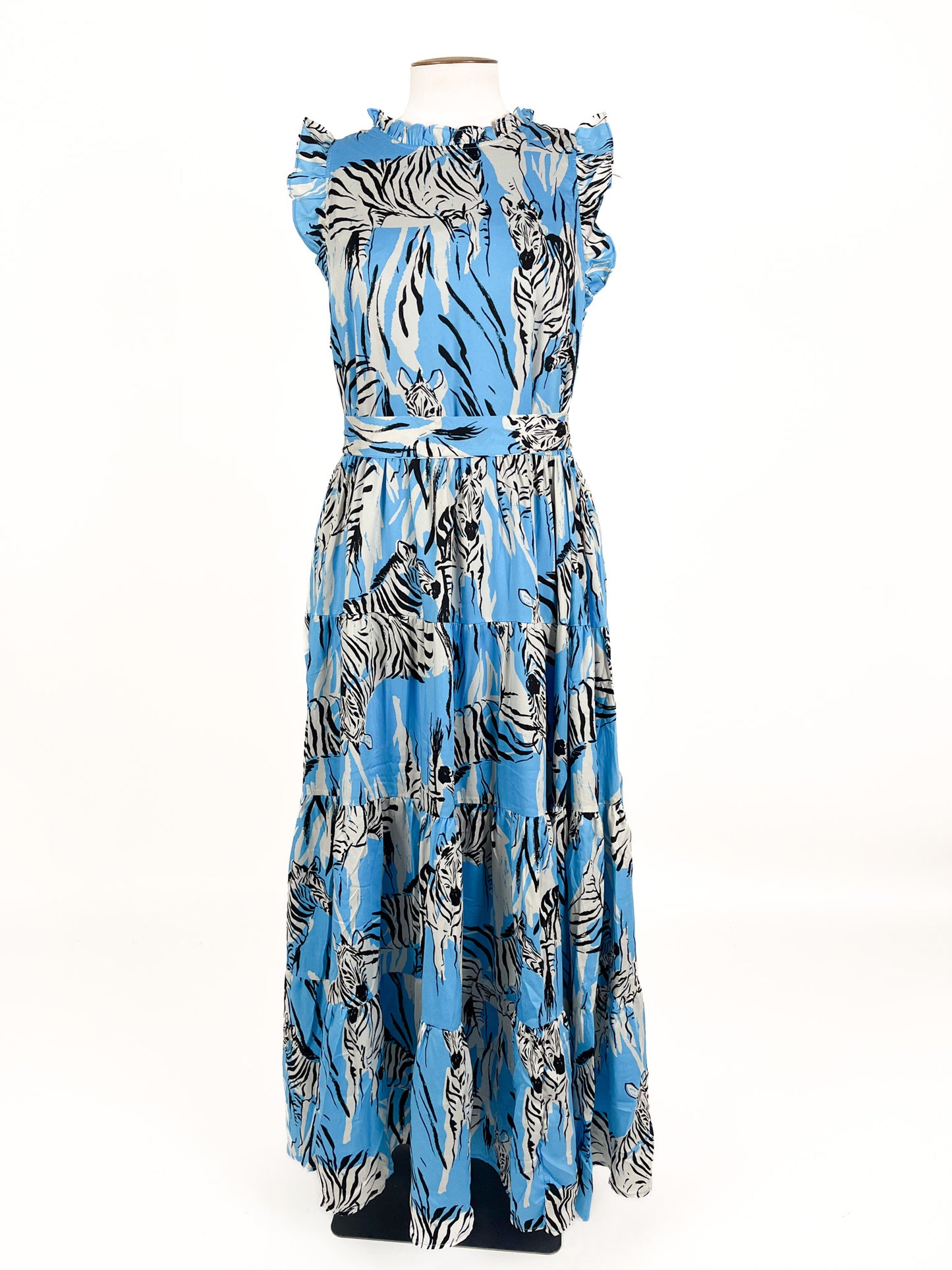 Friday Flamingo | Blue Dress | Size 14
