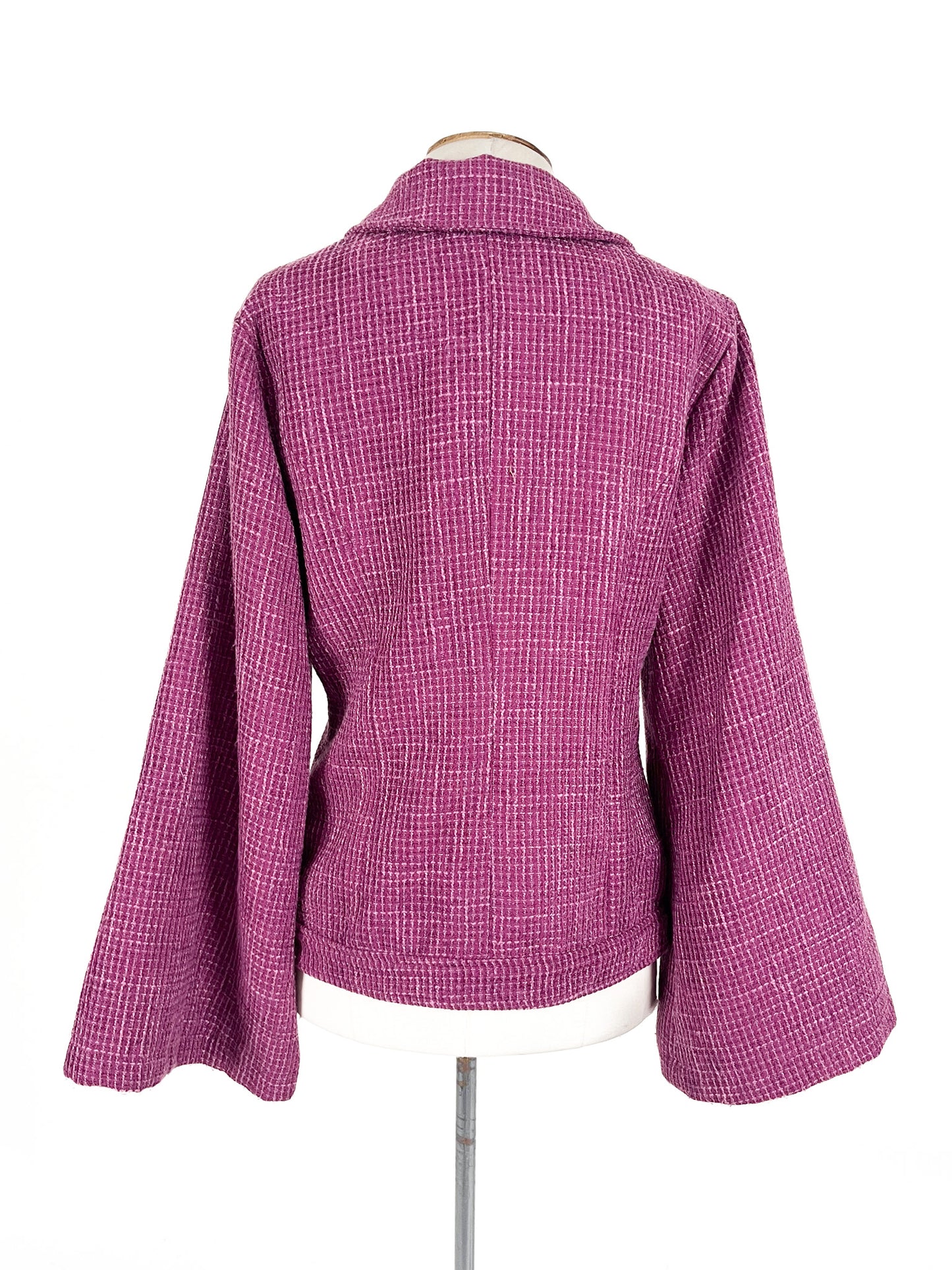 Pia | Purple Workwear Jacket | Size XS