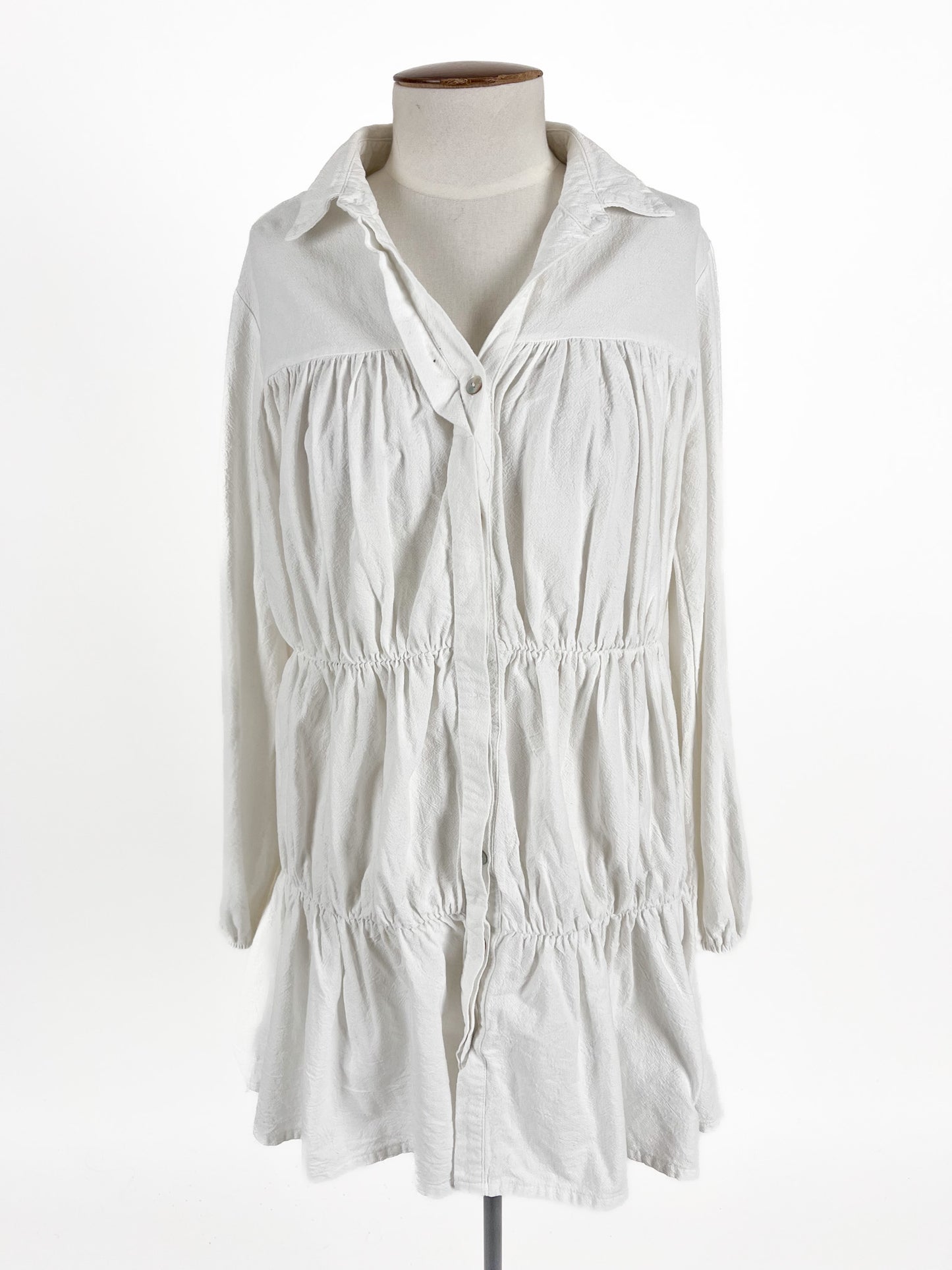 Beginning Boutique | White Casual Dress | Size 8