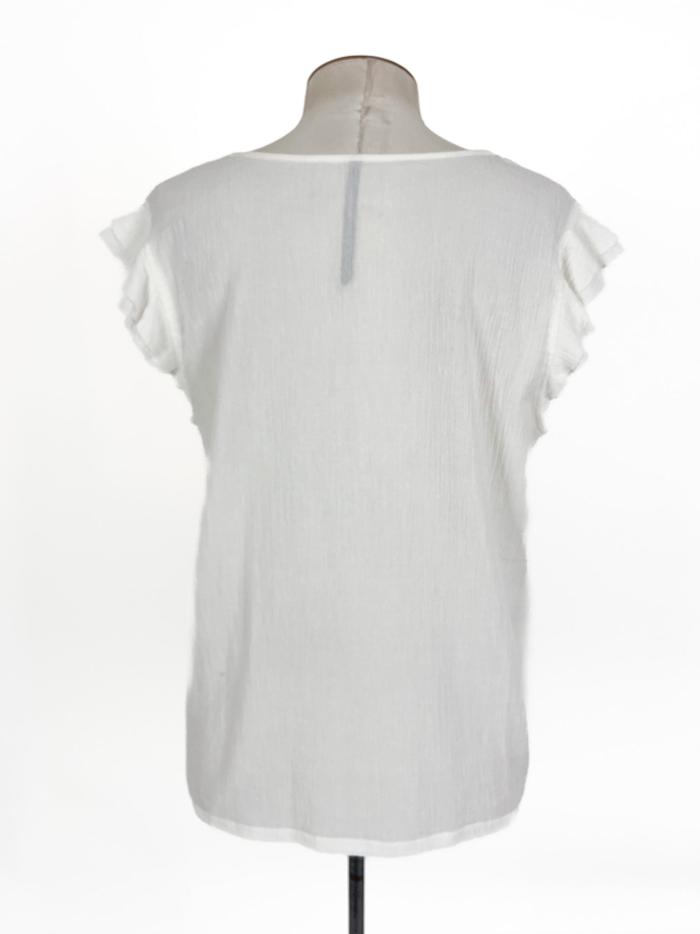 Nyne | White Casual Top | Size 16