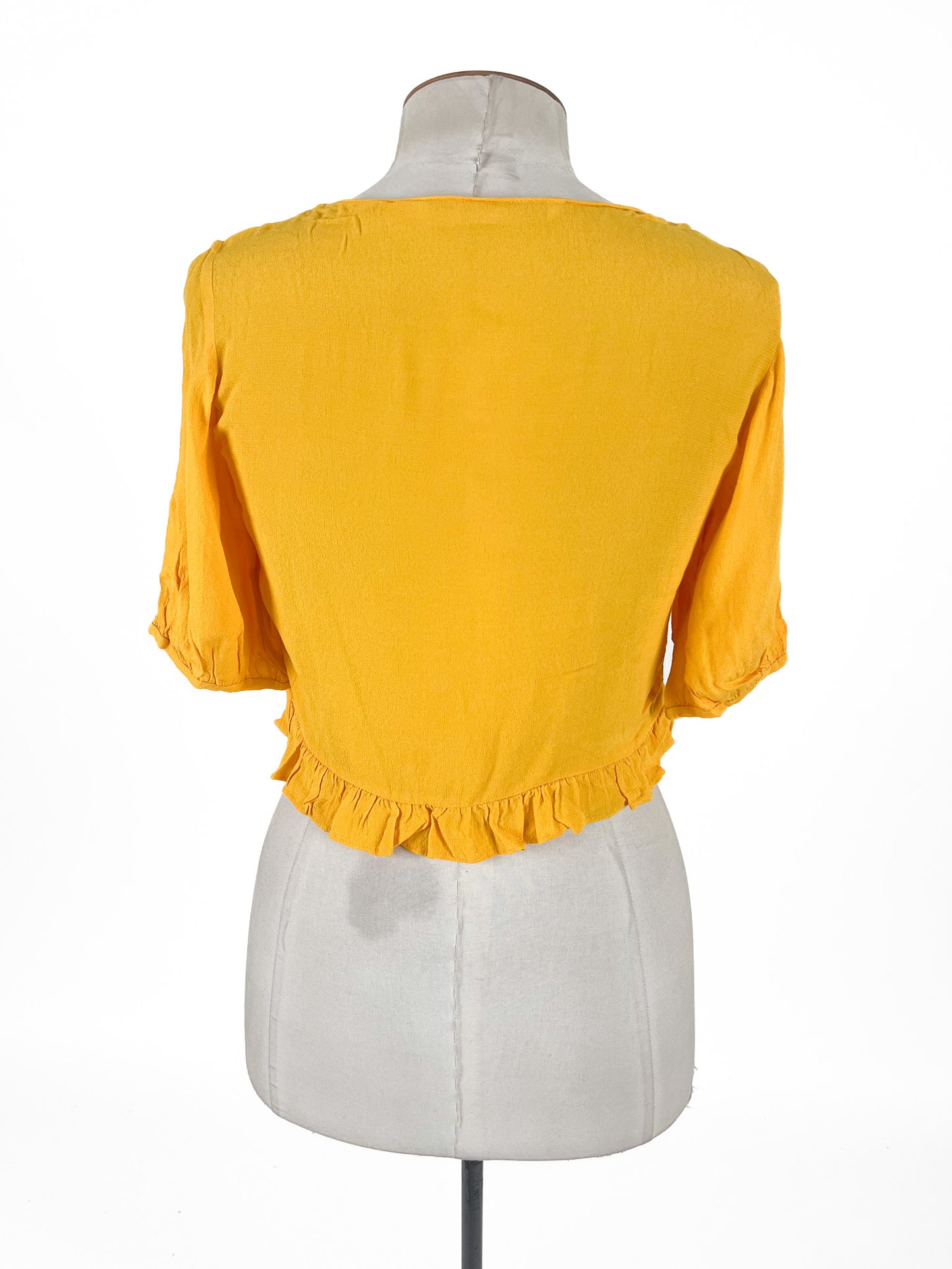 Zara | Yellow Casual Top | Size M