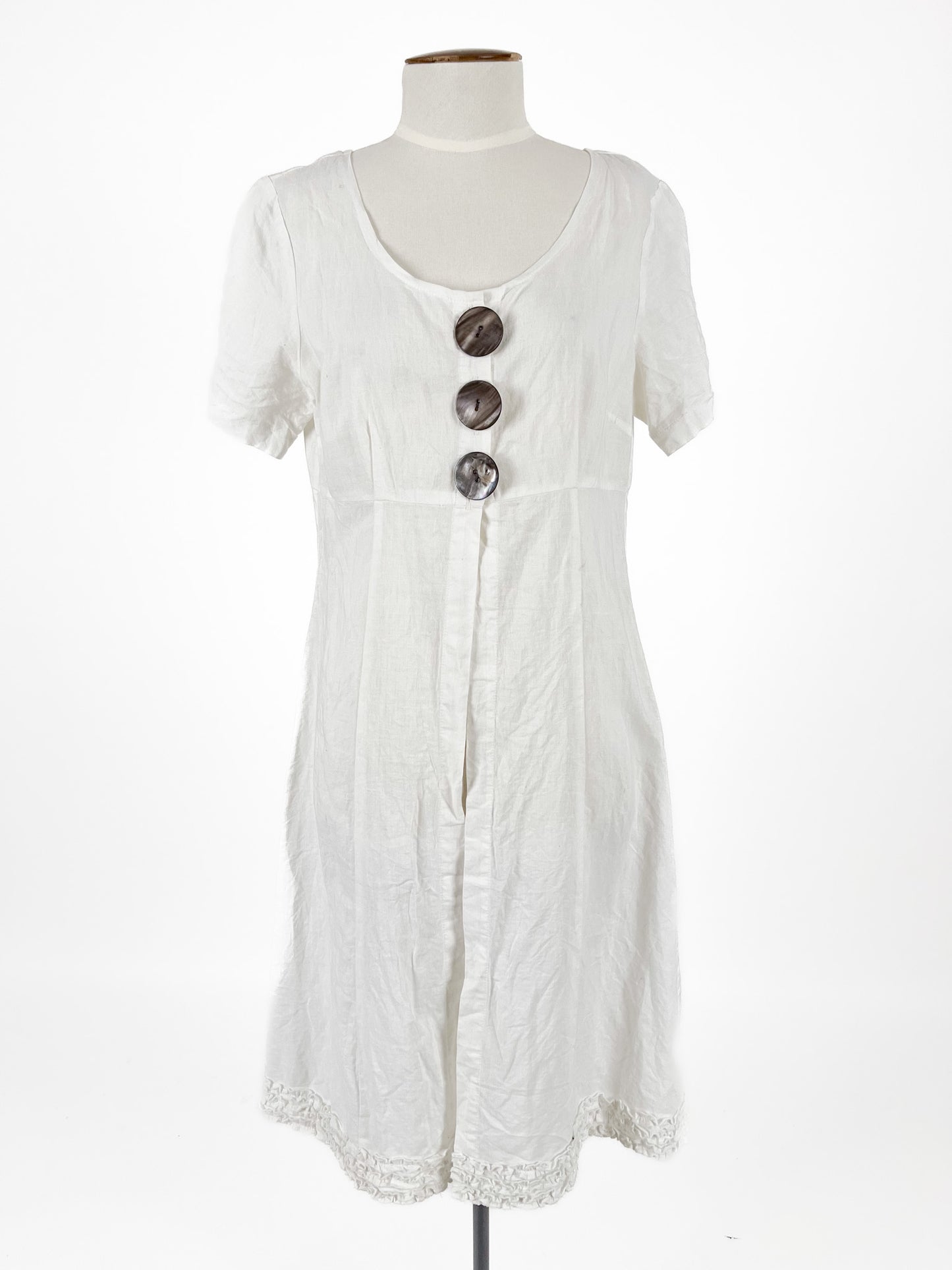 Development | White Casual Cardigan | Size 10