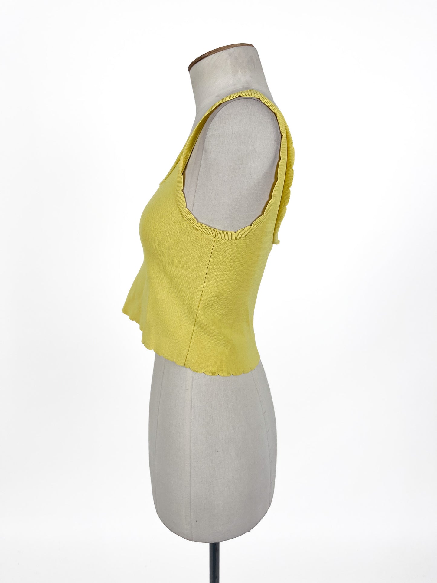 Ruby - Yellow Tank Top (Size 8)
