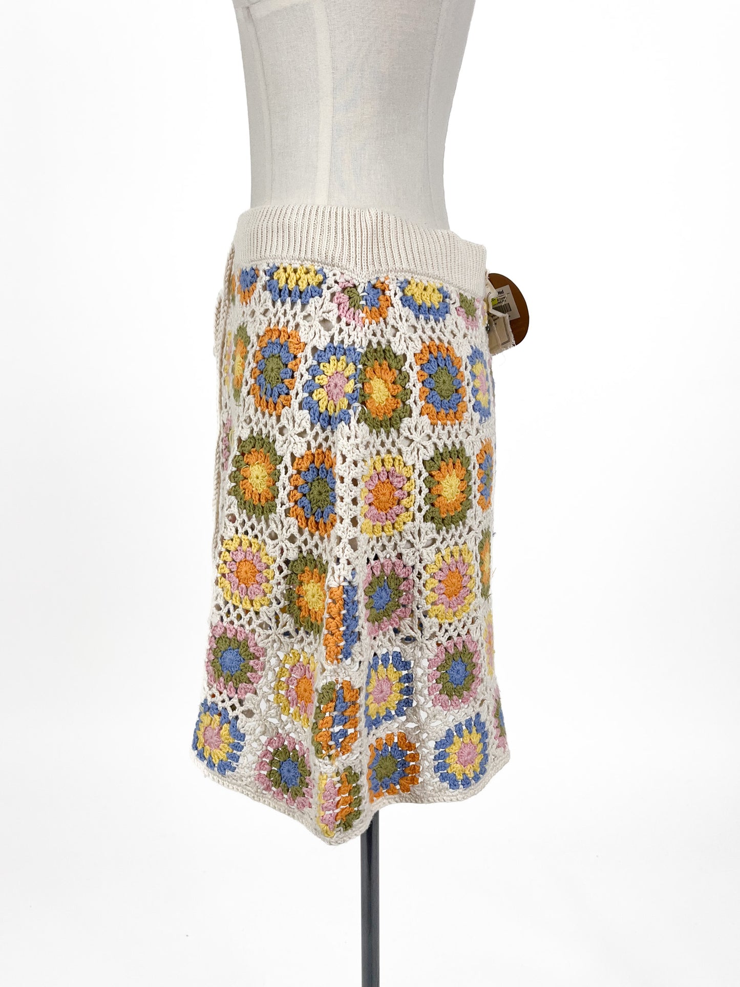 Ghanda - Multicoloured Mini Skirt (Size M)
