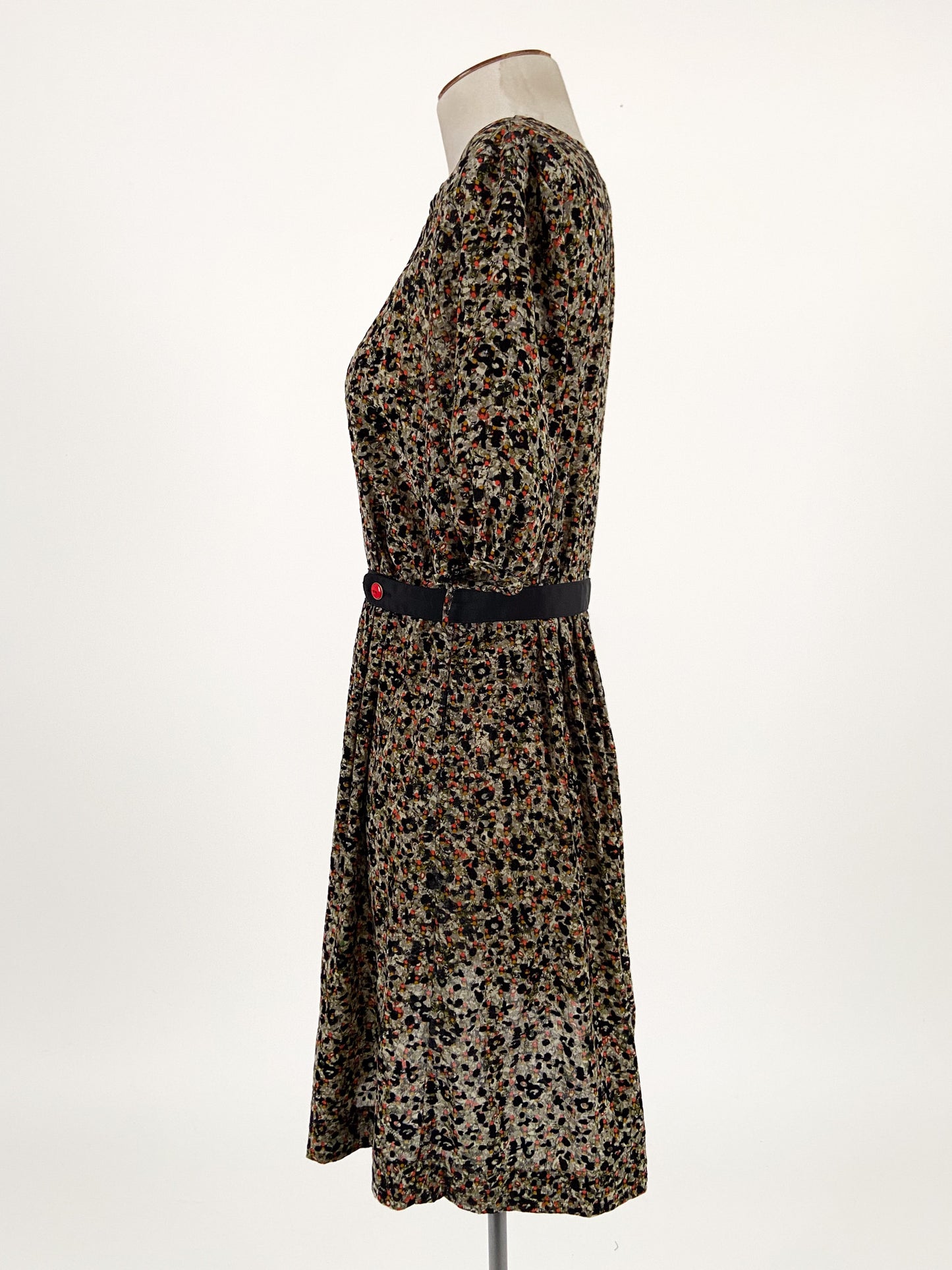 Sylvester | Multicoloured Workwear Dress | Size XS