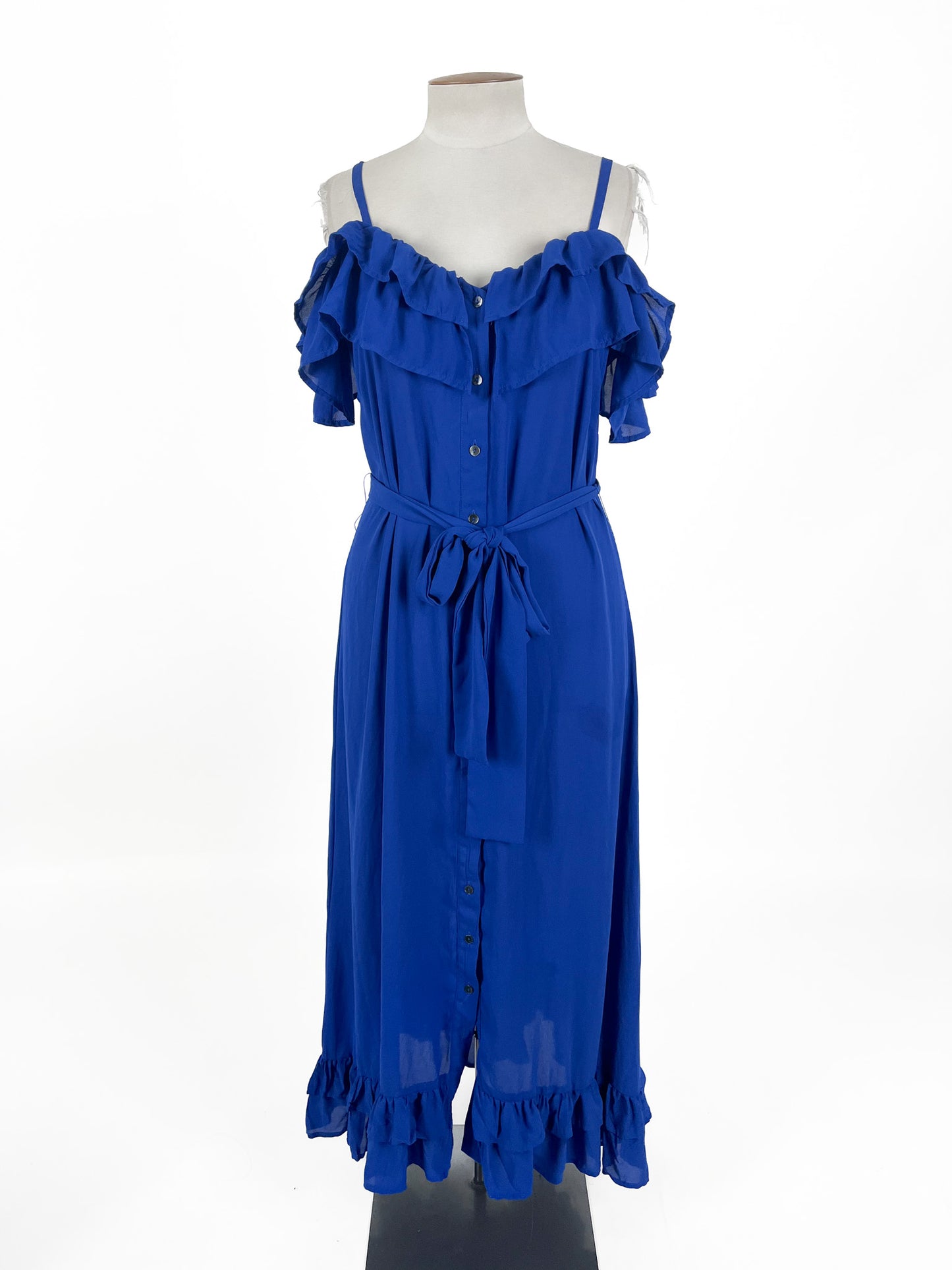 COOP by Trelise Cooper - Blue Maxi Dress (Size L)