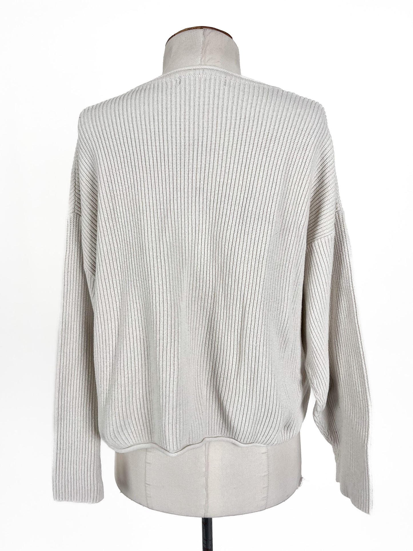 Pagani | White Casual Jumper | Size M