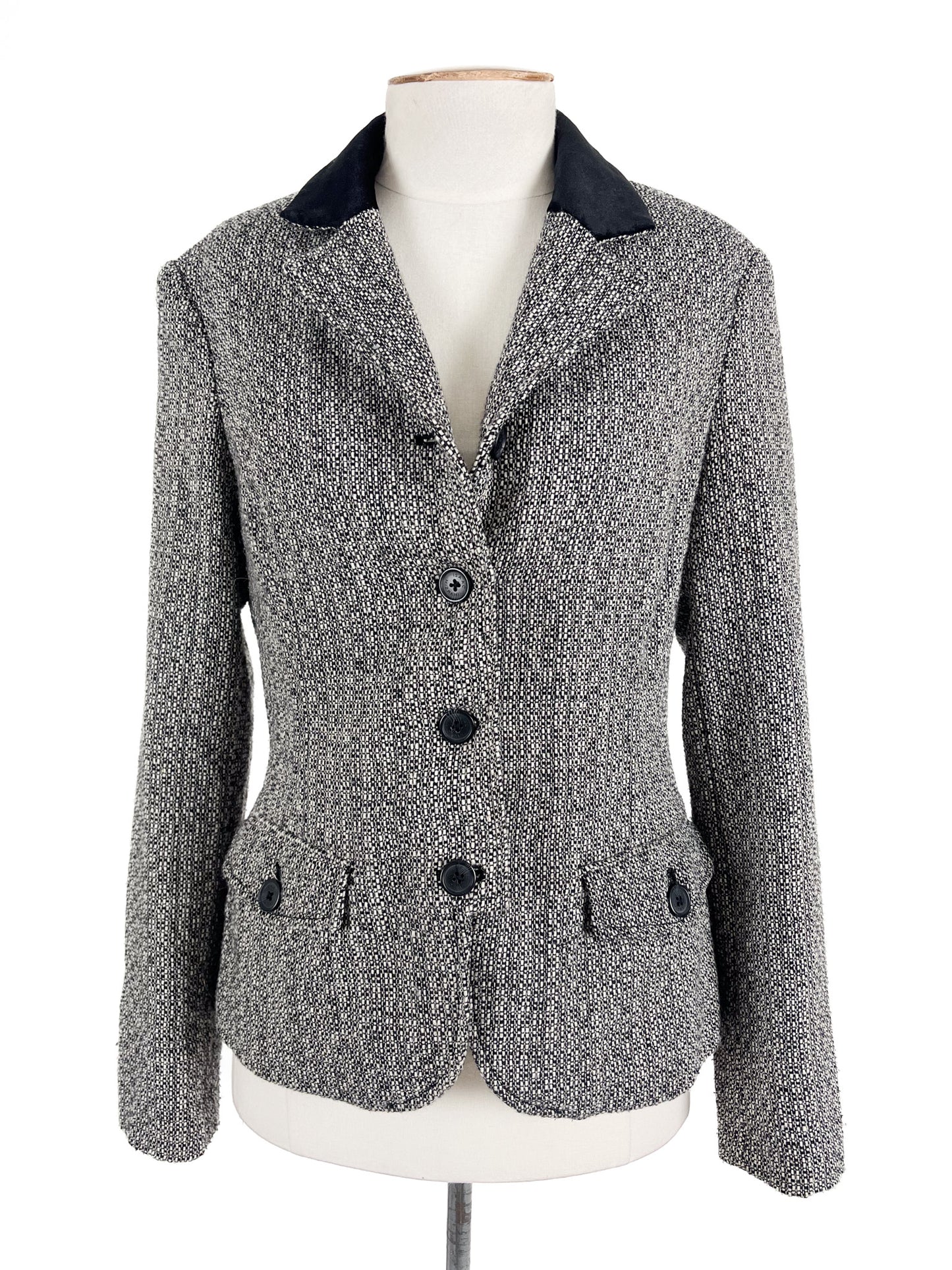 Isaac Mizrahi | Grey Casual/Workwear Jacket | Size 10