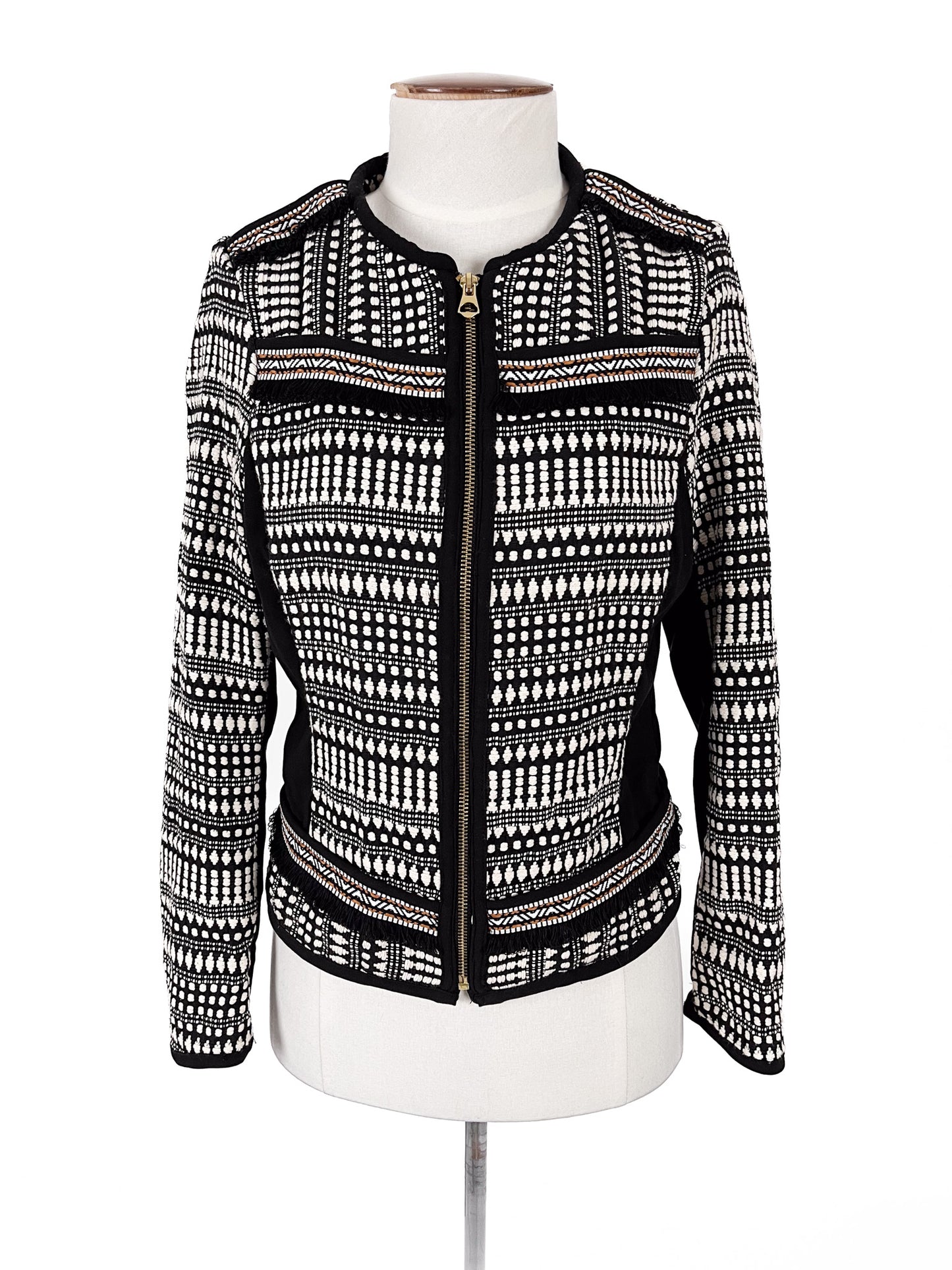 Zara | Multicoloured Workwear Dress | Size 12