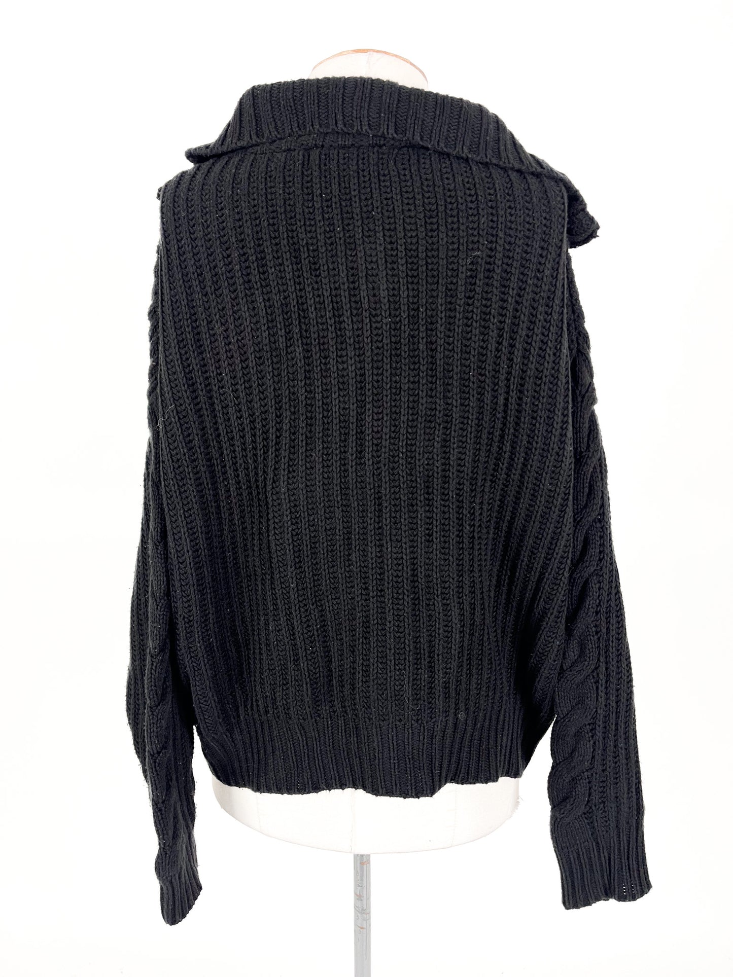 Ivy + Jack | Black Casual Jumper | Size 10