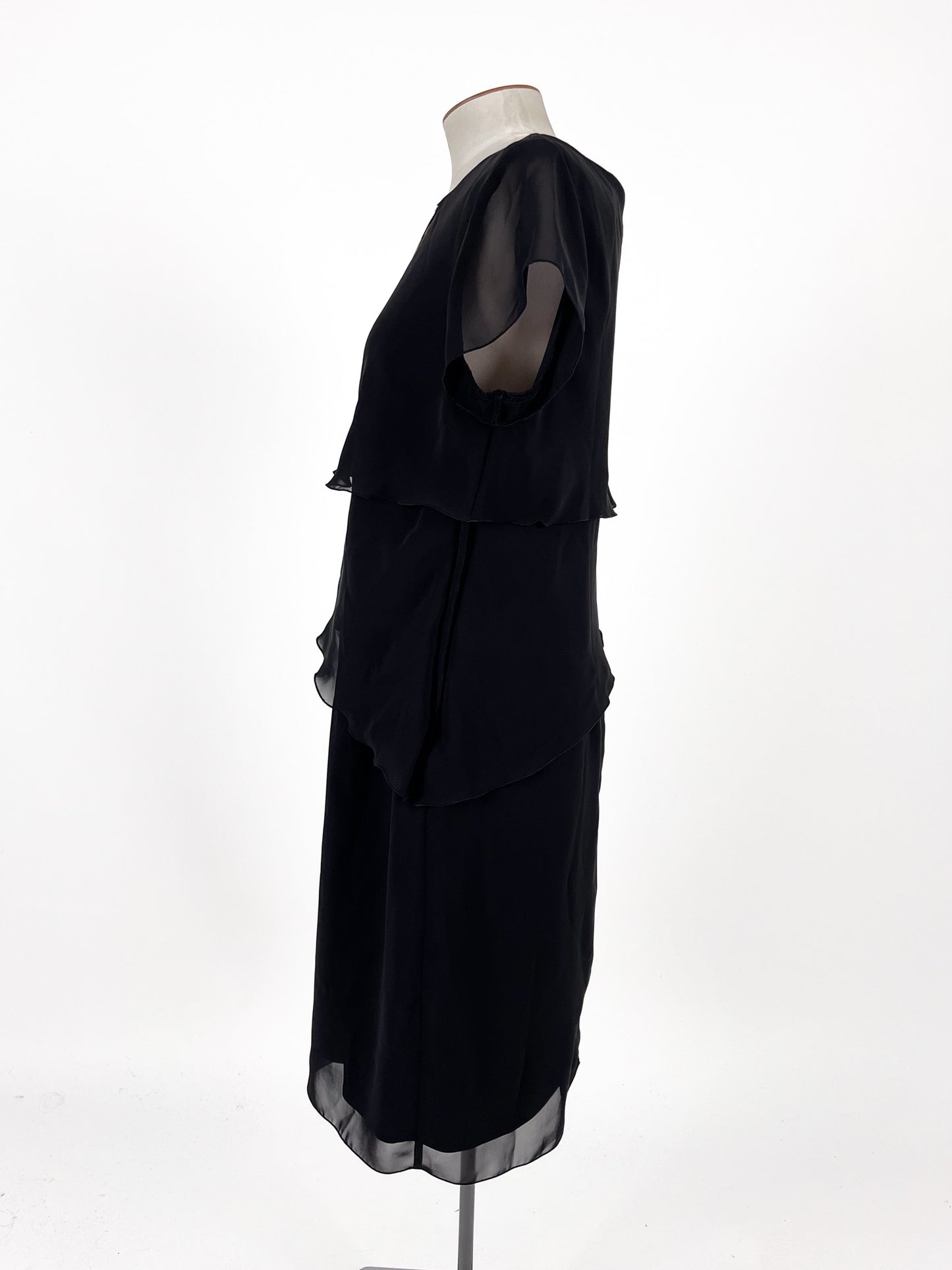 Laura K | Black Cocktail/Workwear Dress | Size 18
