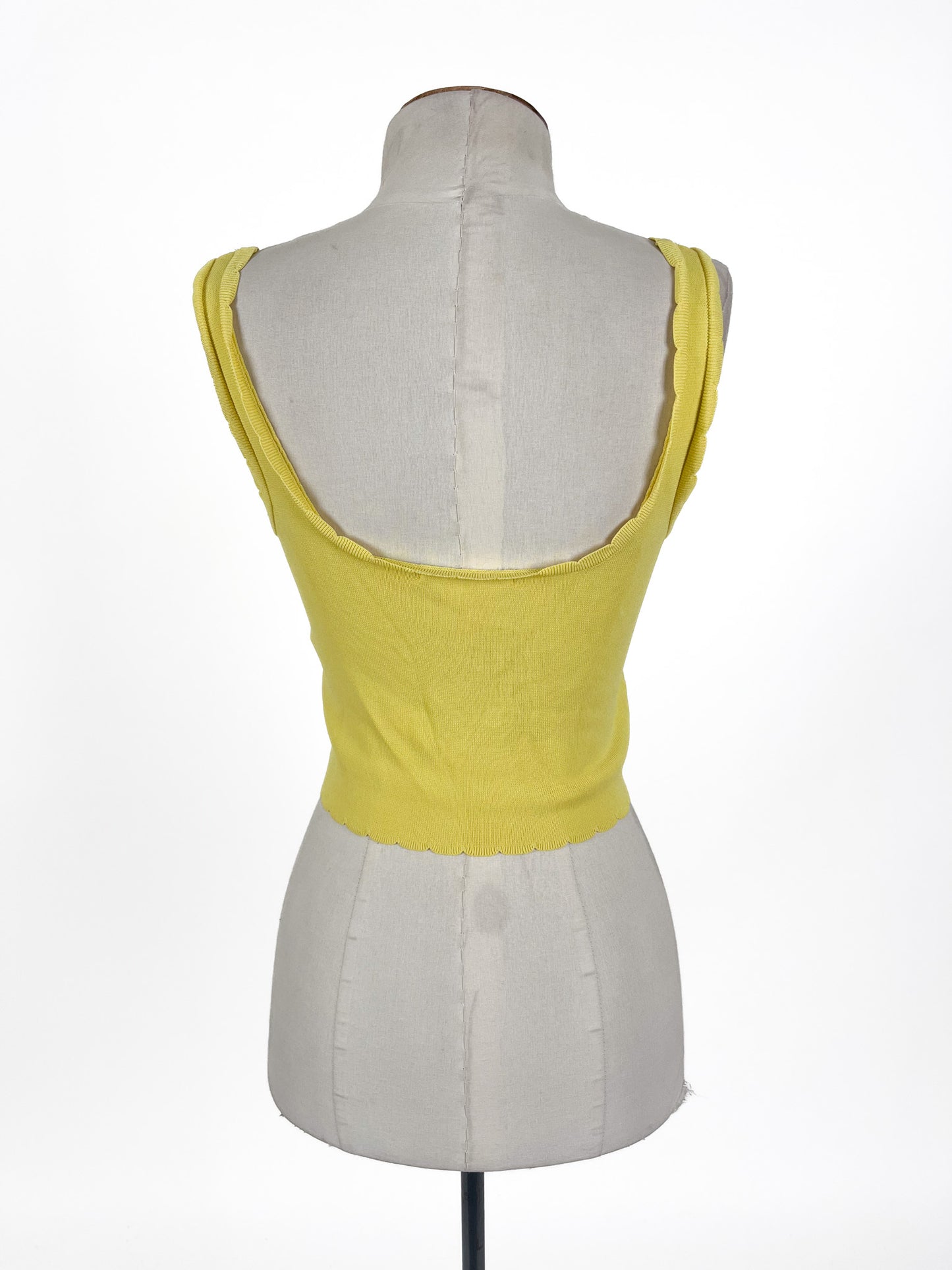 Ruby - Yellow Tank Top (Size 8)