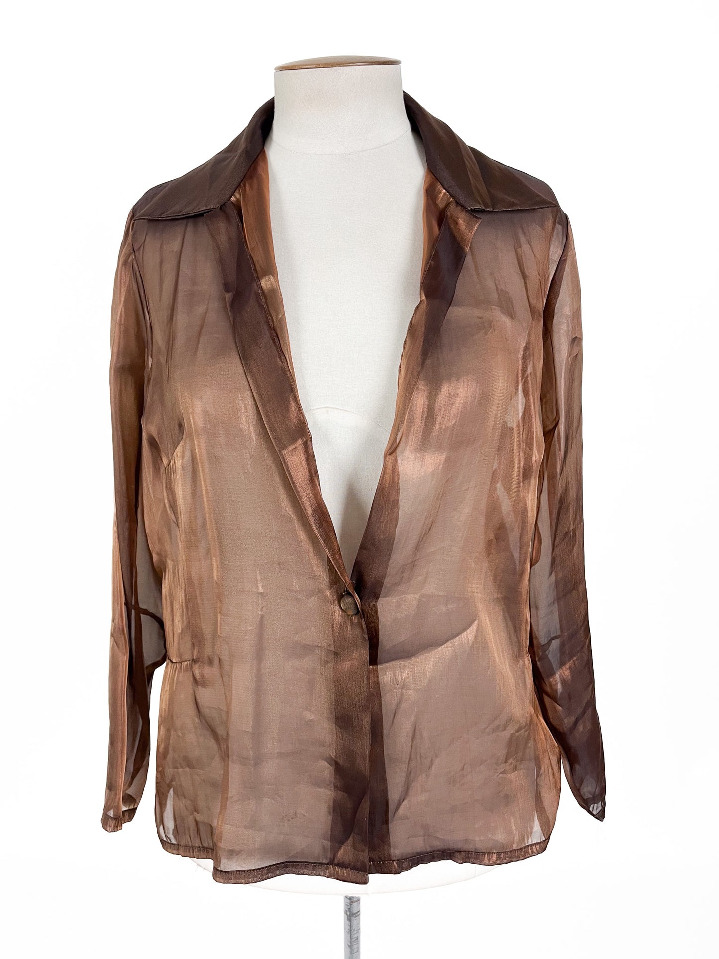 Macjays | Brown Casual Top | Size 16