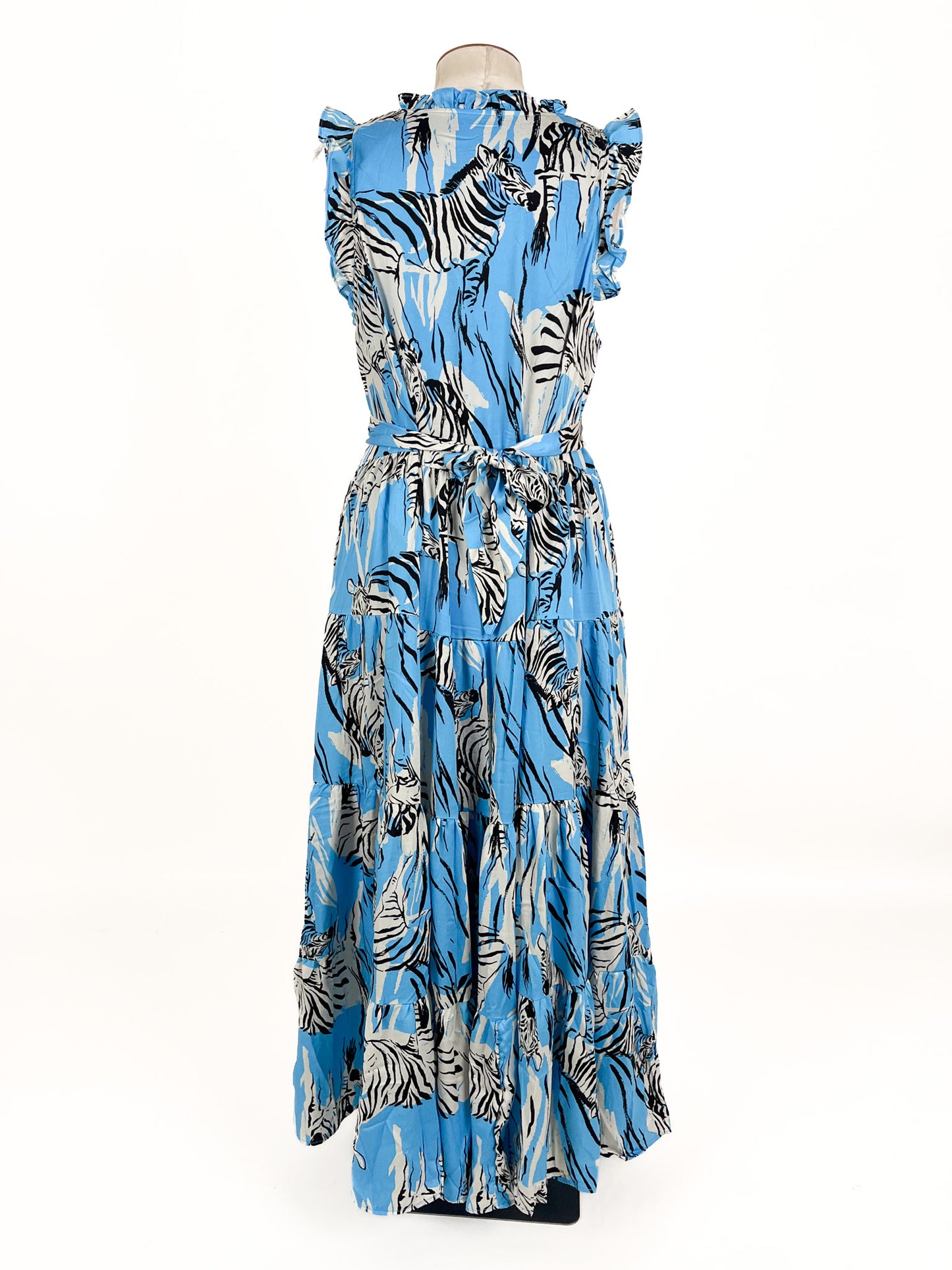 Friday Flamingo | Blue Dress | Size 14