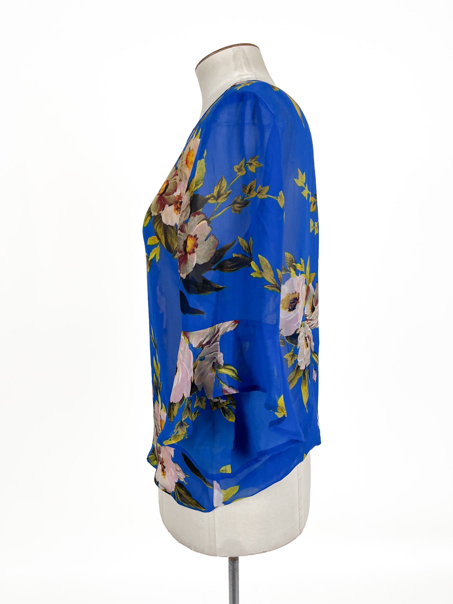 Bettie Monroe | Blue Top | Size S