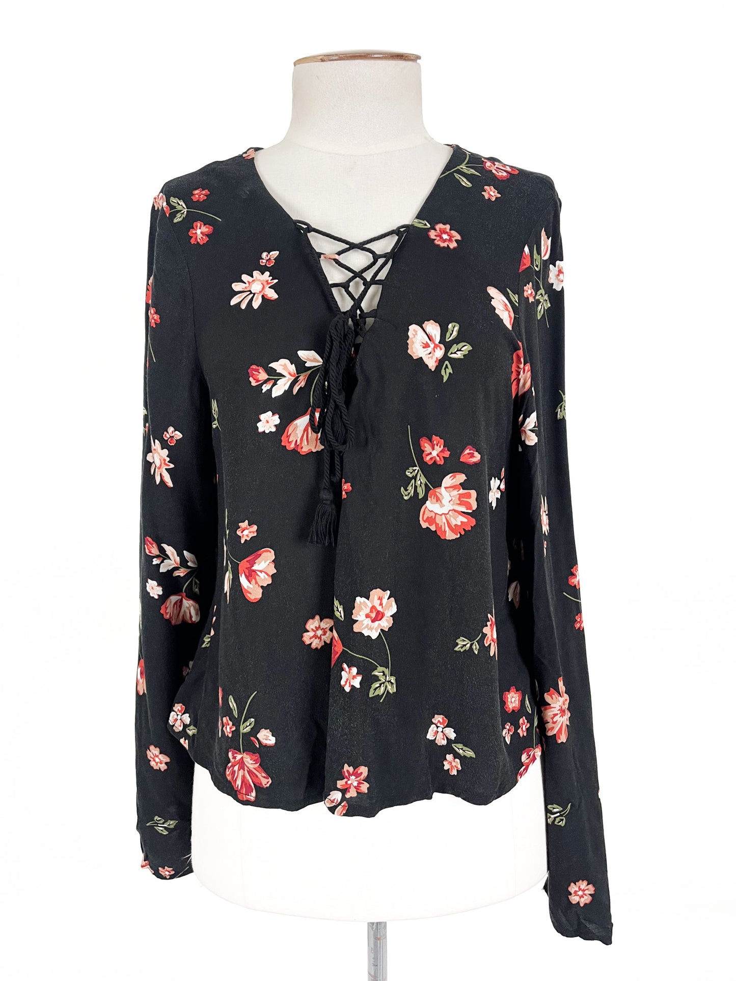All About Eve | Black Top | Size 8