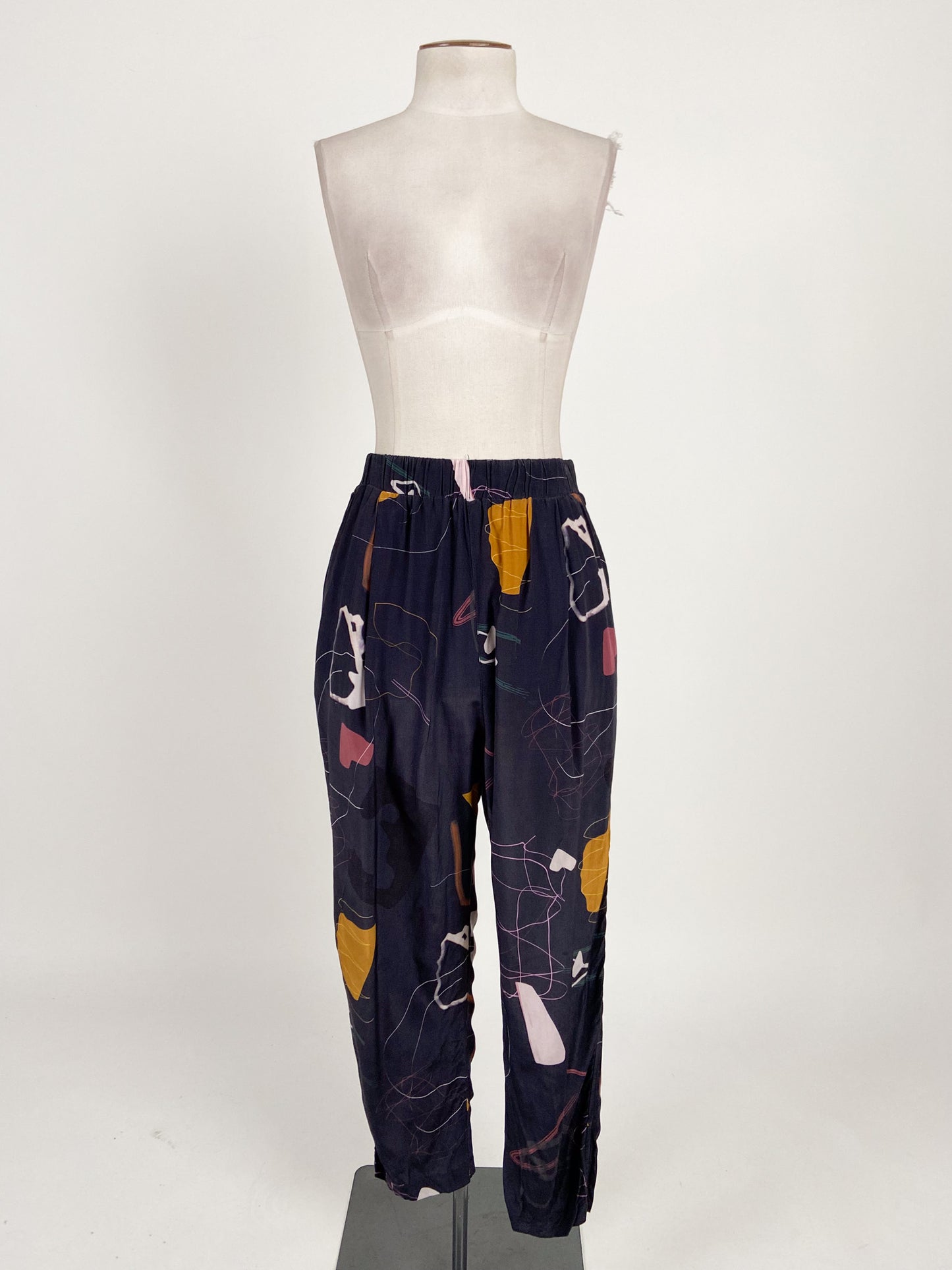 Nayne | Multicoloured Straight fit Pants | Size 10