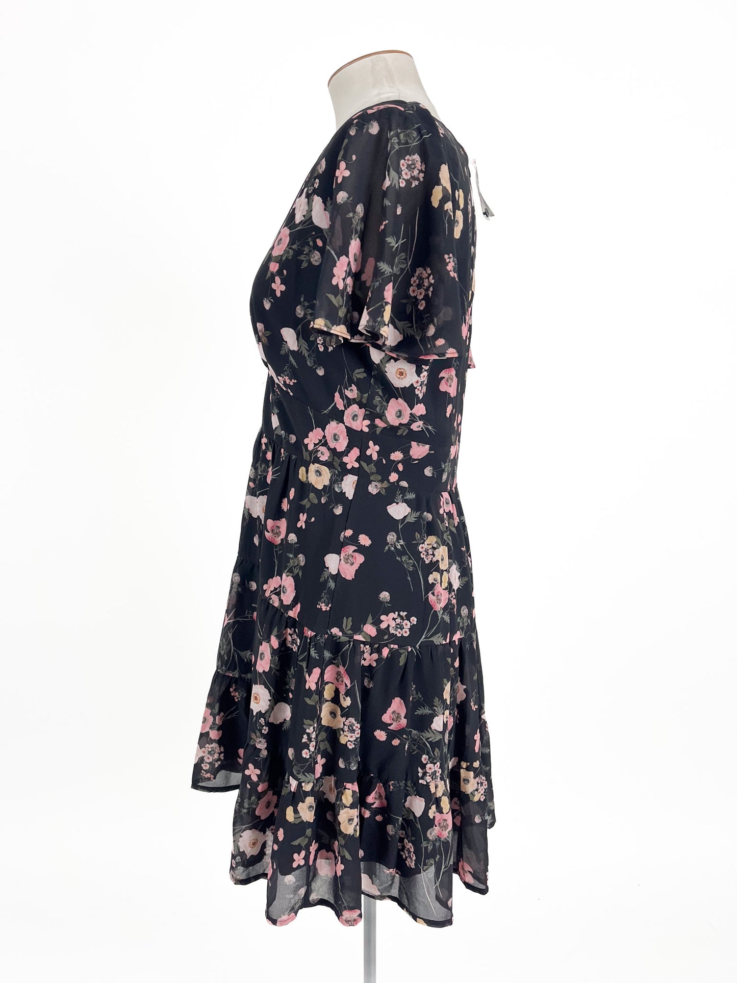 Dotti | Black Casual/Cocktail Dress | Size 16