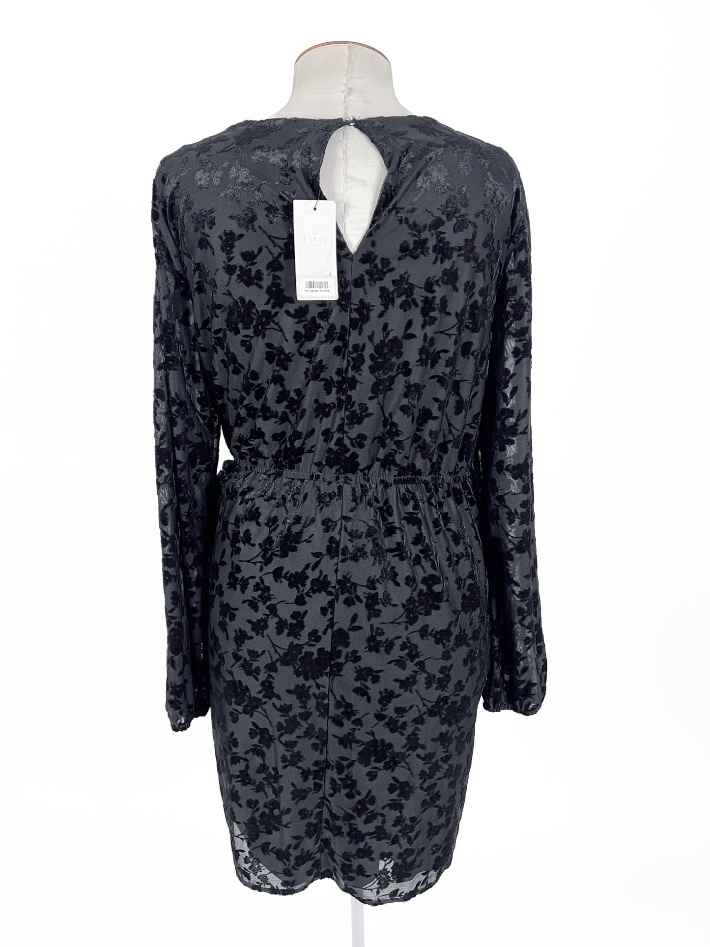 Lipsy London | Black Cocktail Dress | Size 14