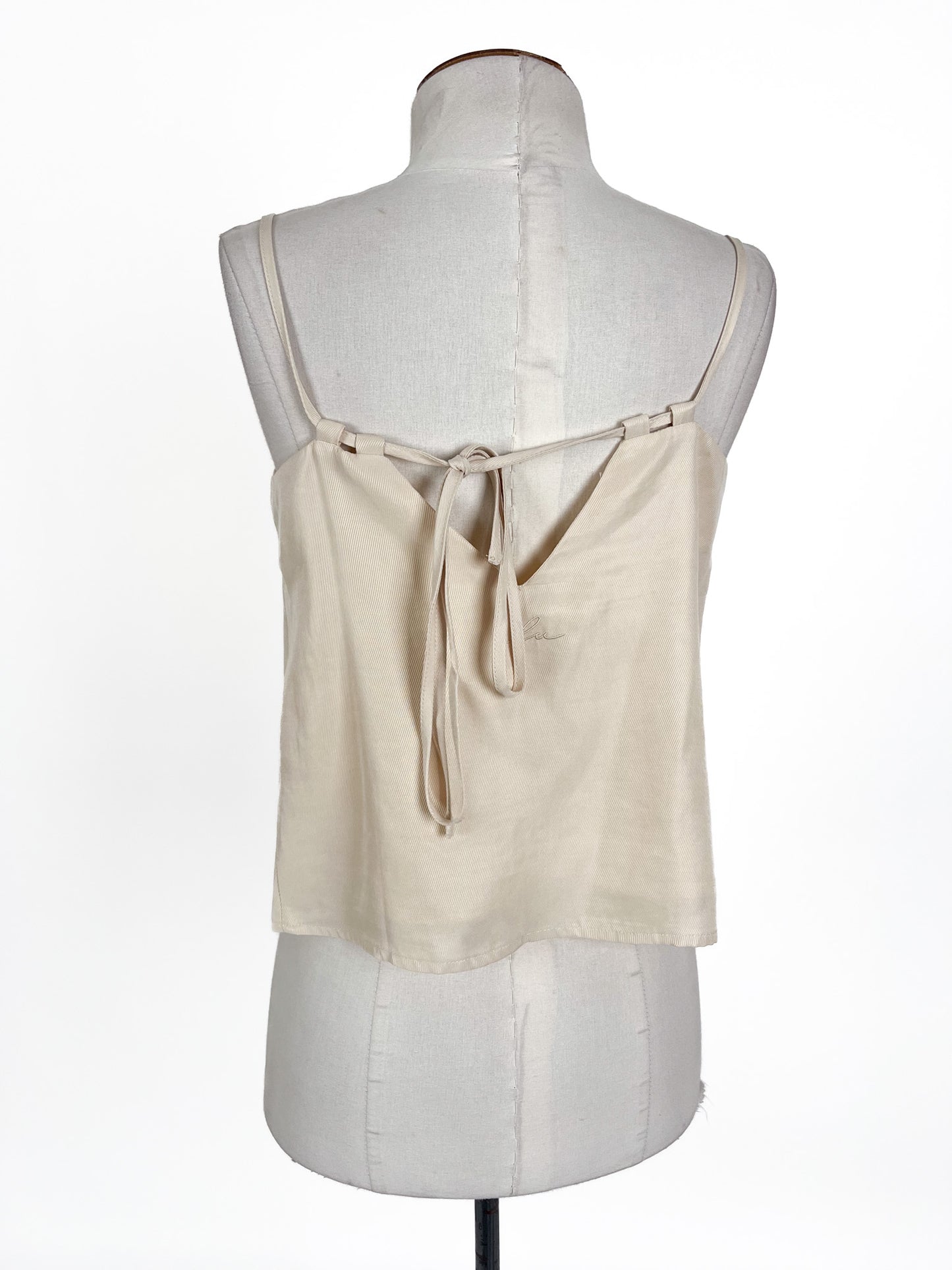 I Love Ugly | White Casual/Cocktail Top | Size XS