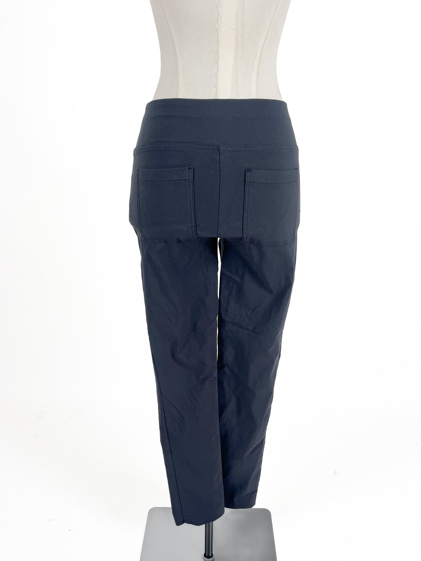 Whistle | Navy Skinny Stretchy Pants | Size 8