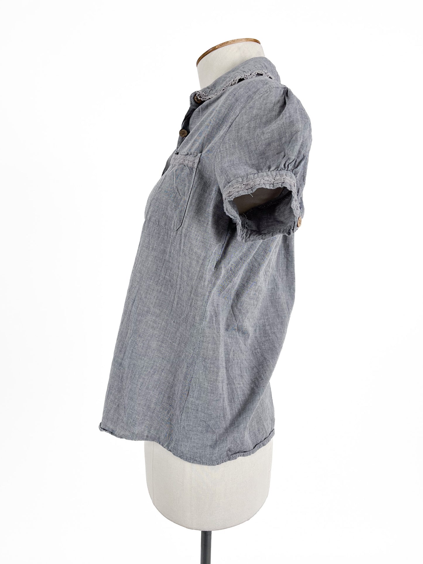 Ness | Grey Casual Top | Size S