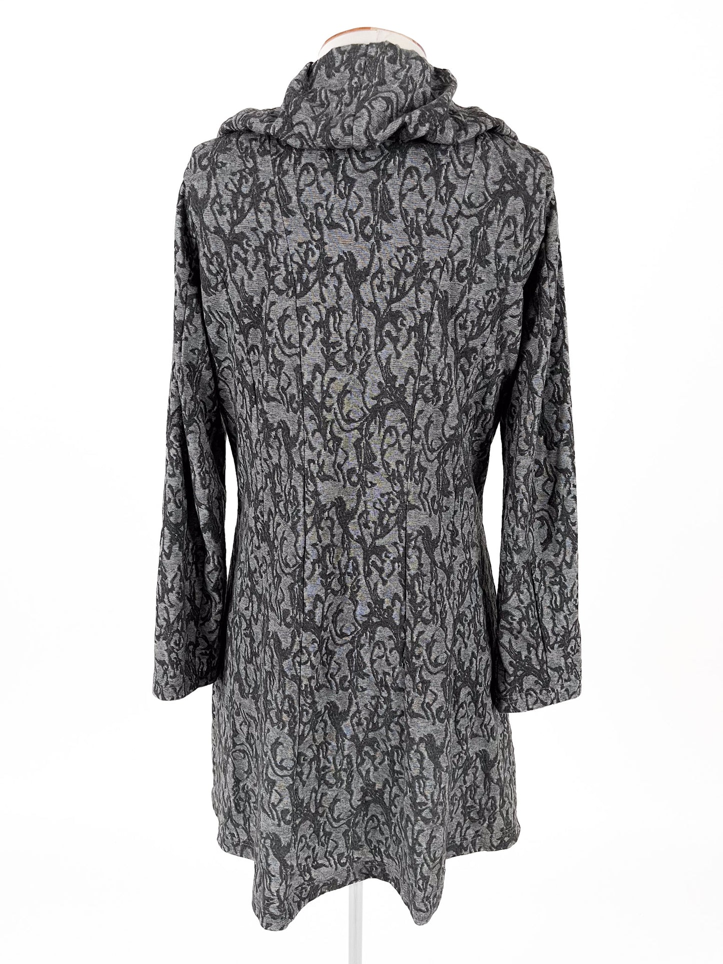 Merric | Grey Casual Coat | Size 8
