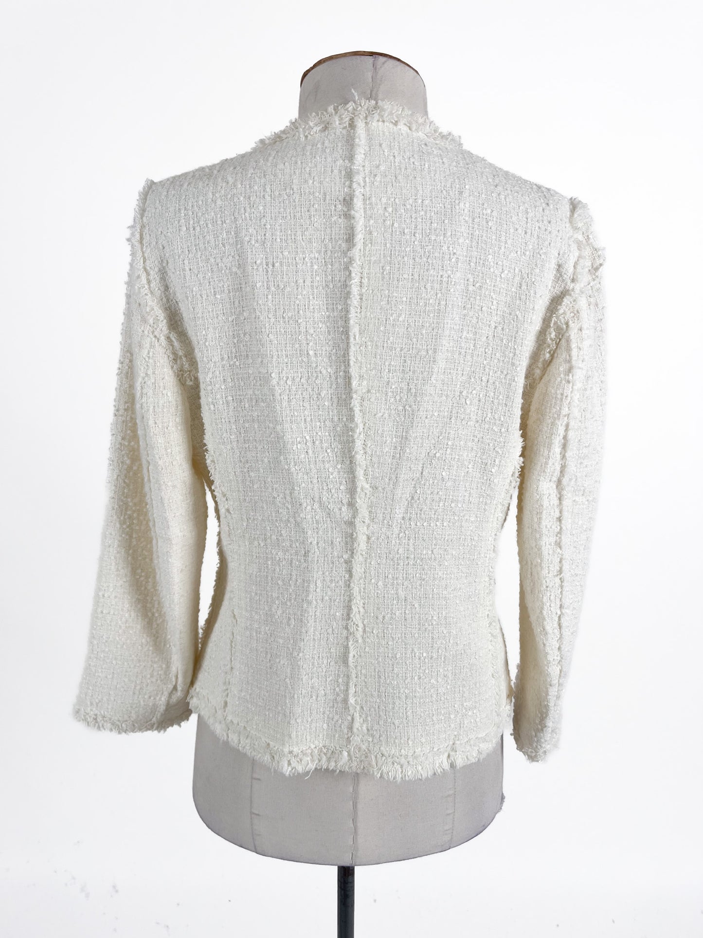 Zara | White Casual Jacket | Size S
