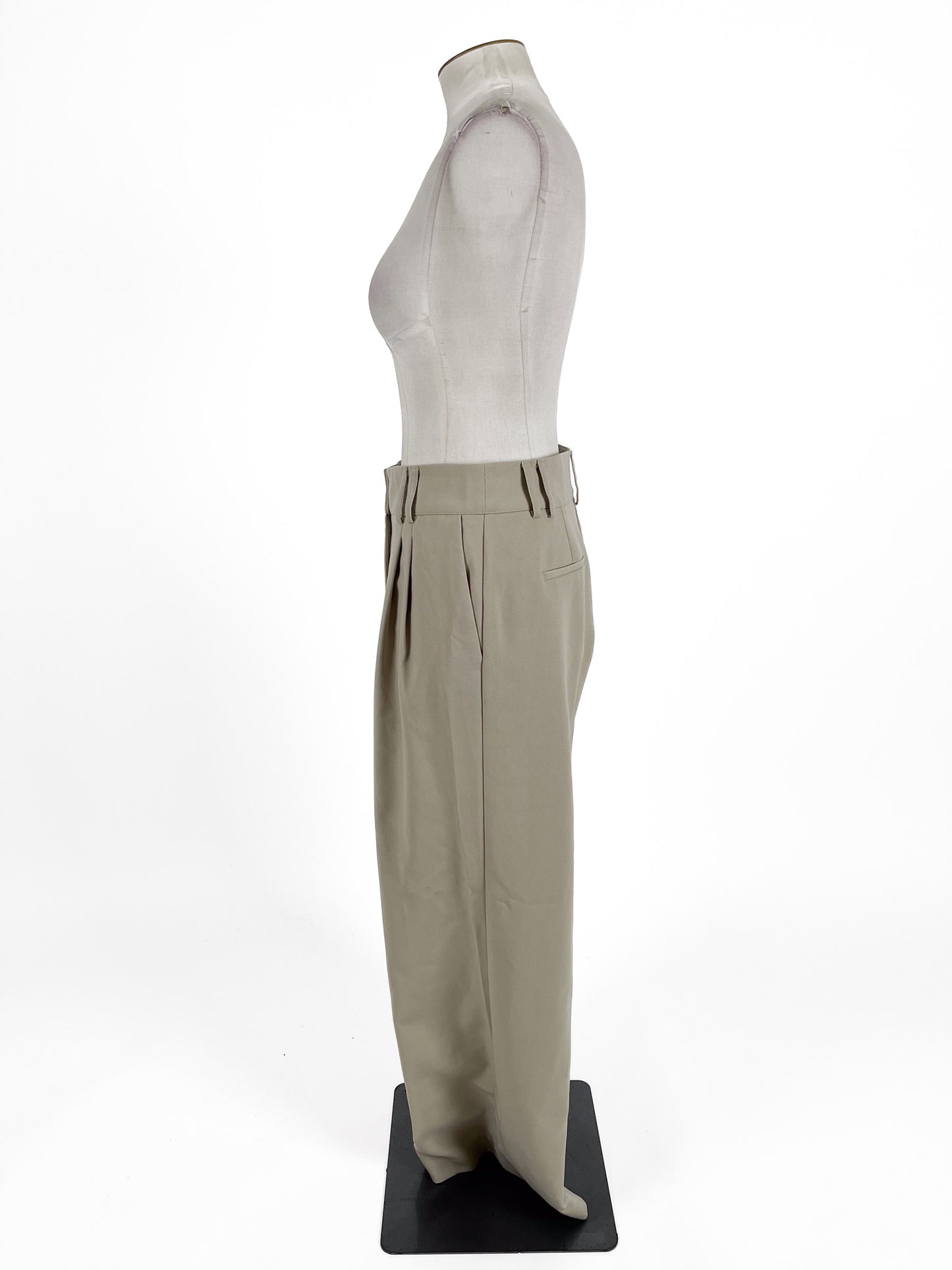 Glassons | Beige High waisted Wide leg Pants | Size 12