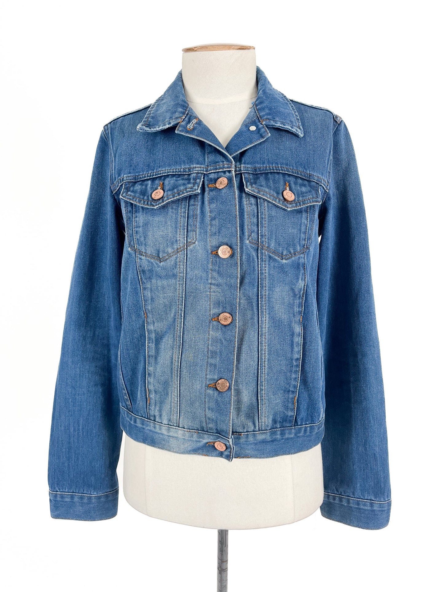 Topshop | Blue Casual Jacket | Size 8