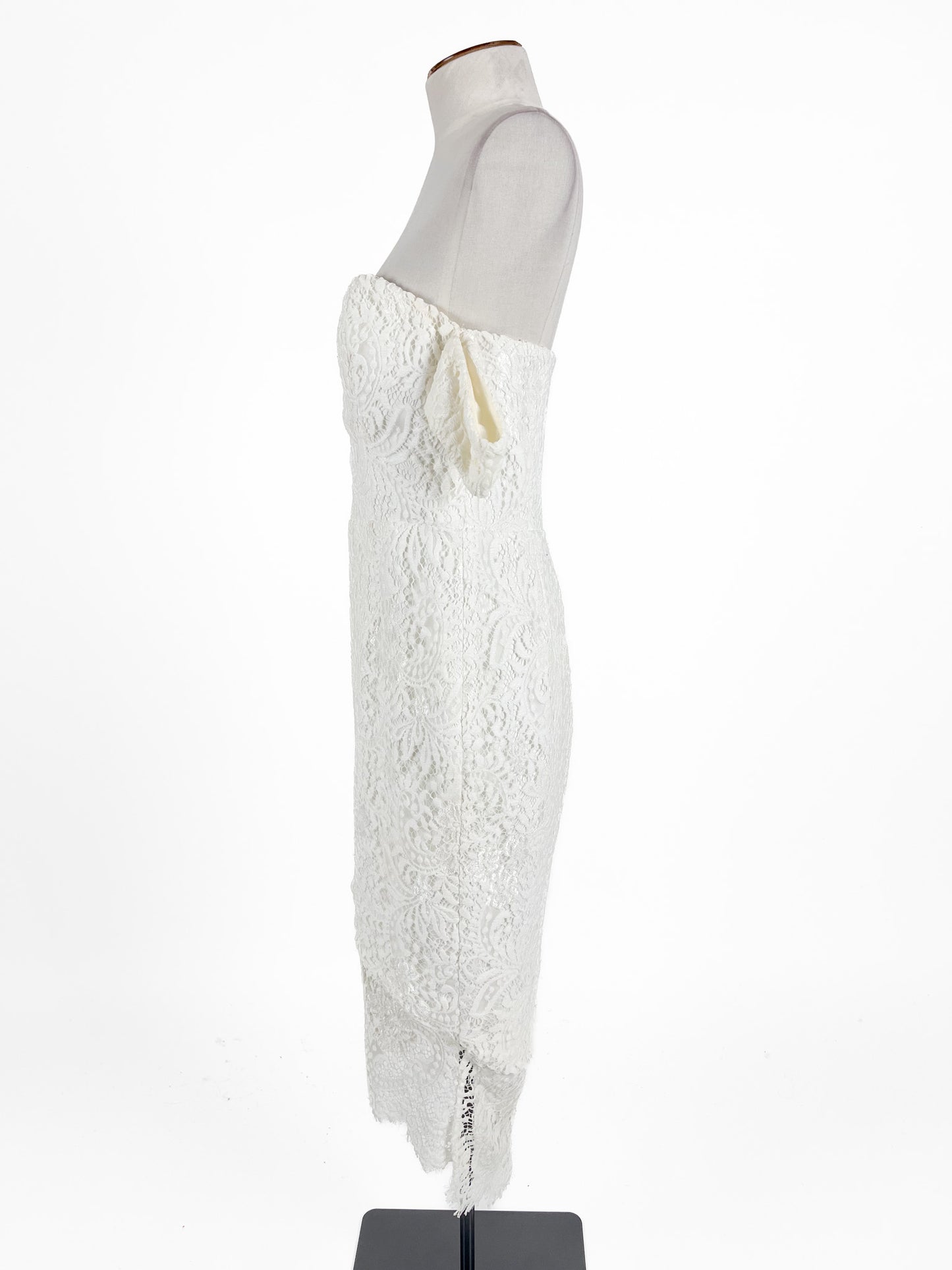 Miss Holly | White Formal Dress | Size L