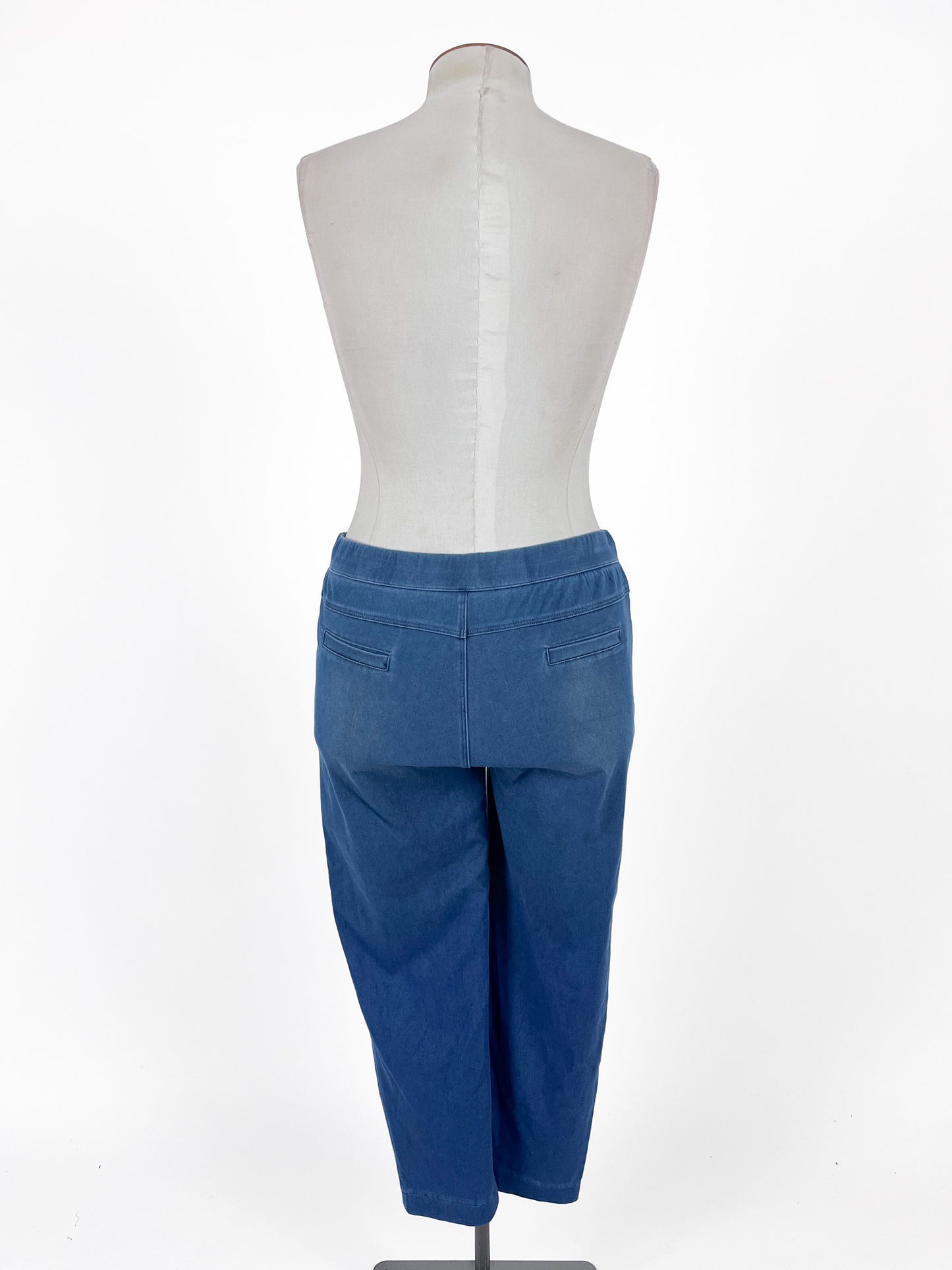 Presence | Blue Stretchy Straight fit Pants | Size 4XL