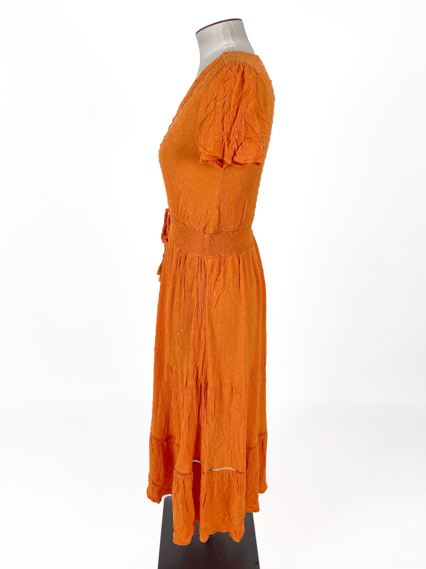 Rockmans | Orange Casual Dress | Size 10