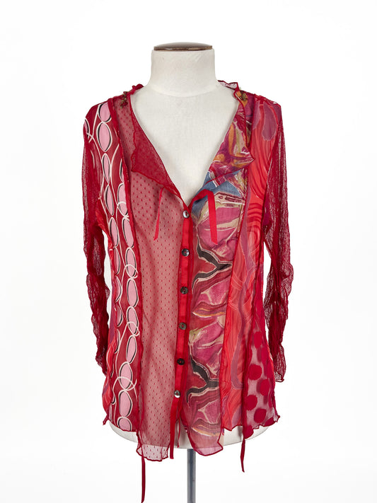 Threadz - Red Blouse (Size 8)