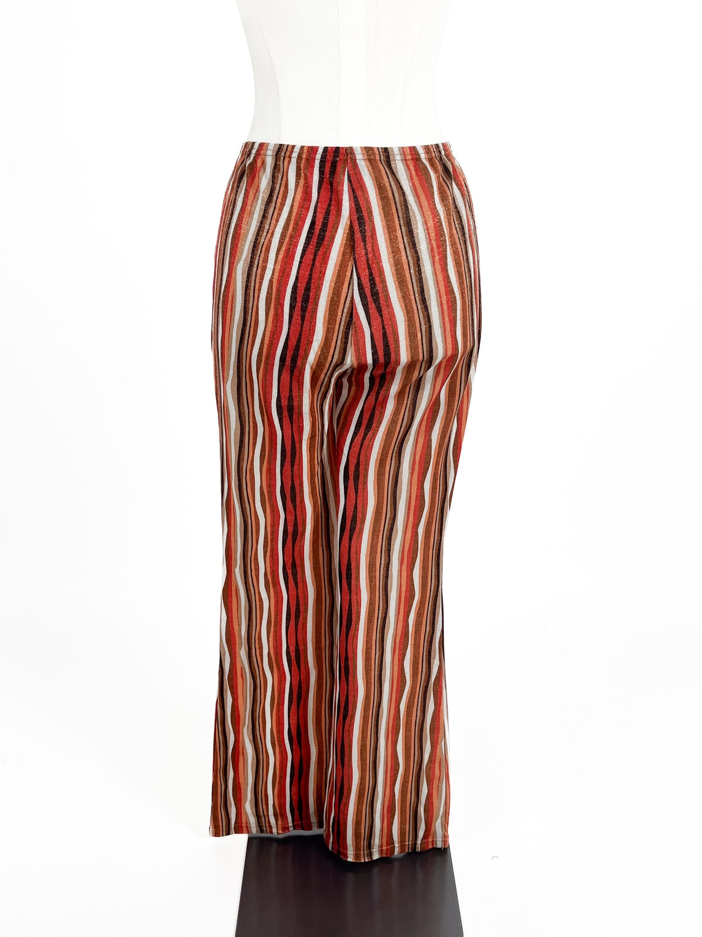 Princess Polly | Multicoloured Flare Pants | Size 8