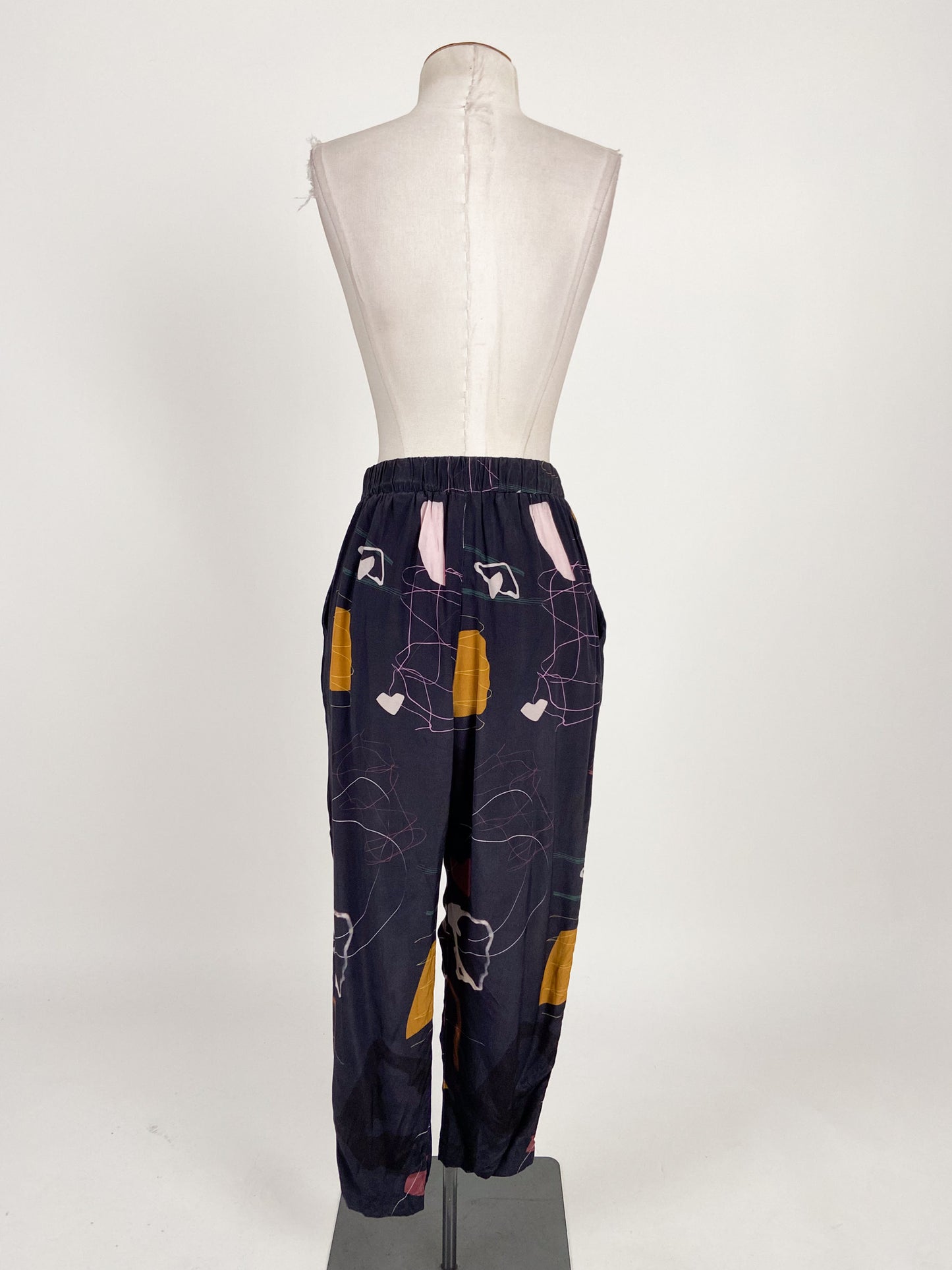 Nayne | Multicoloured Straight fit Pants | Size 10