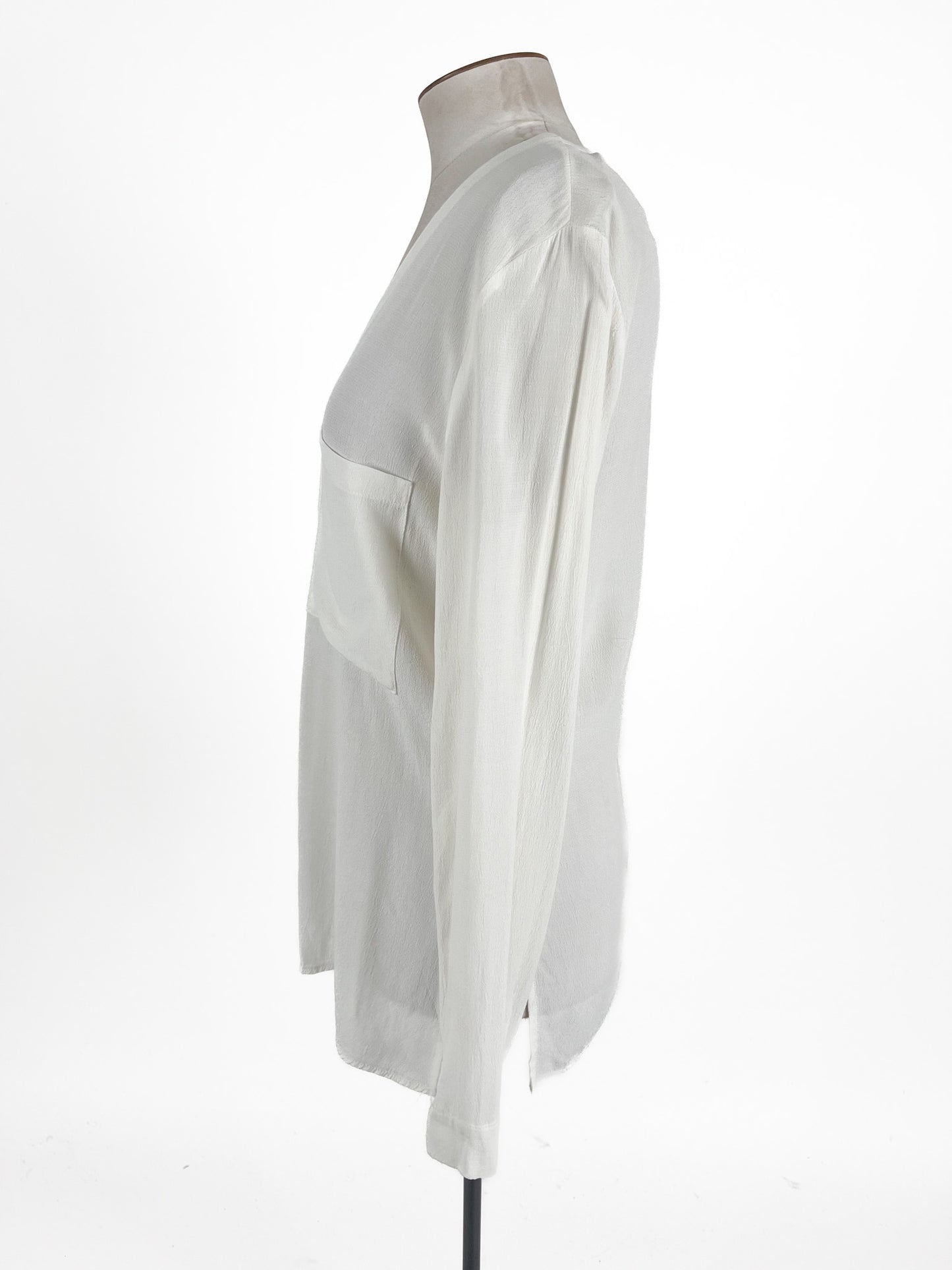 Topshop | White Casual/Workwear Top | Size 10