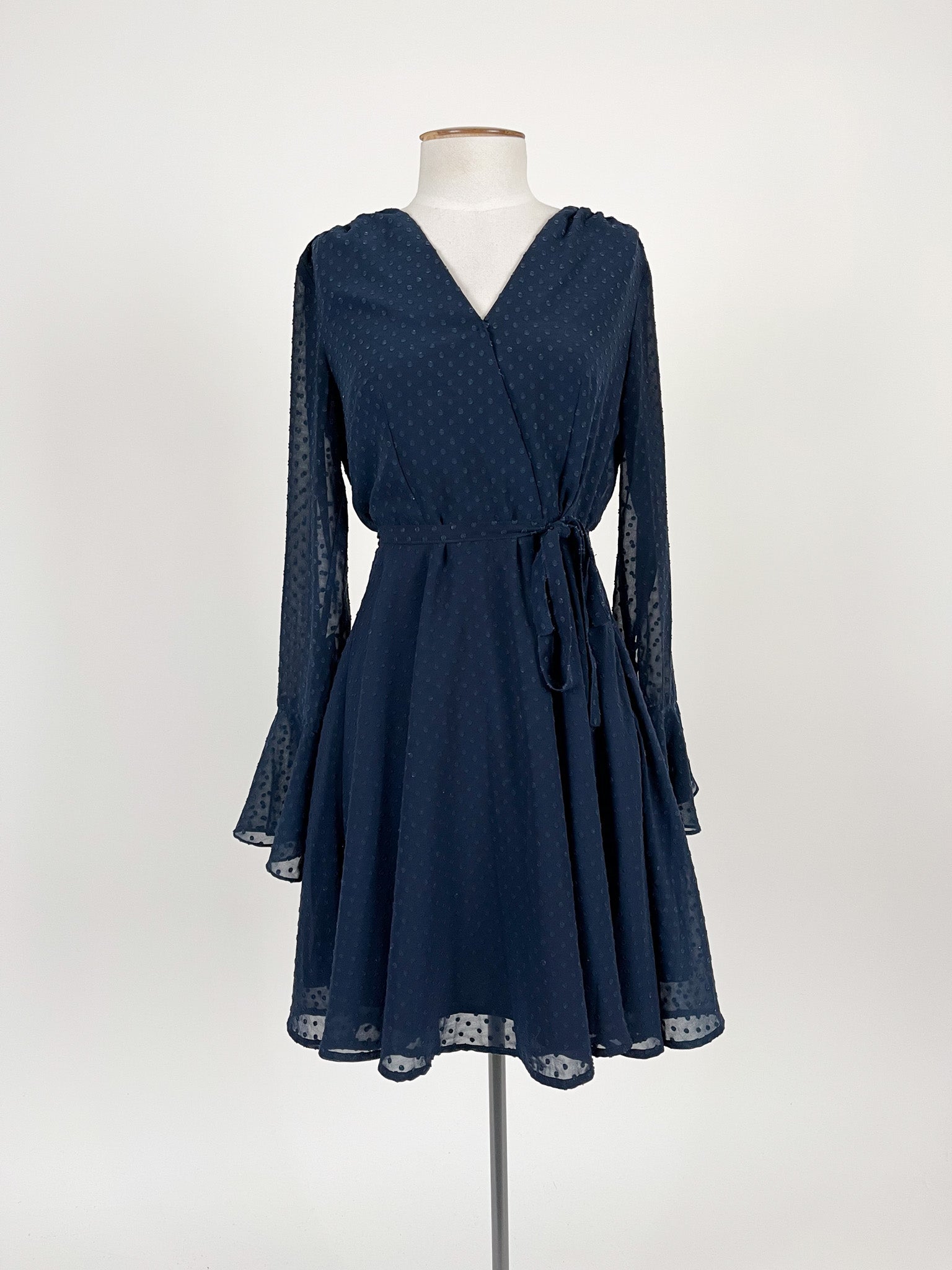 Dotti Navy Formal Workwear Dress Size 8 Again
