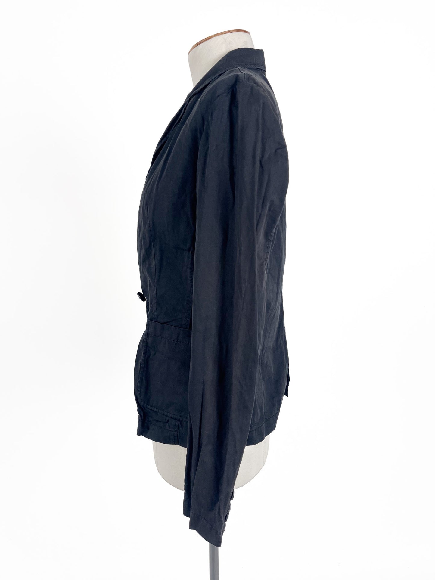 Uniqlo | Black Workwear Top | Size S