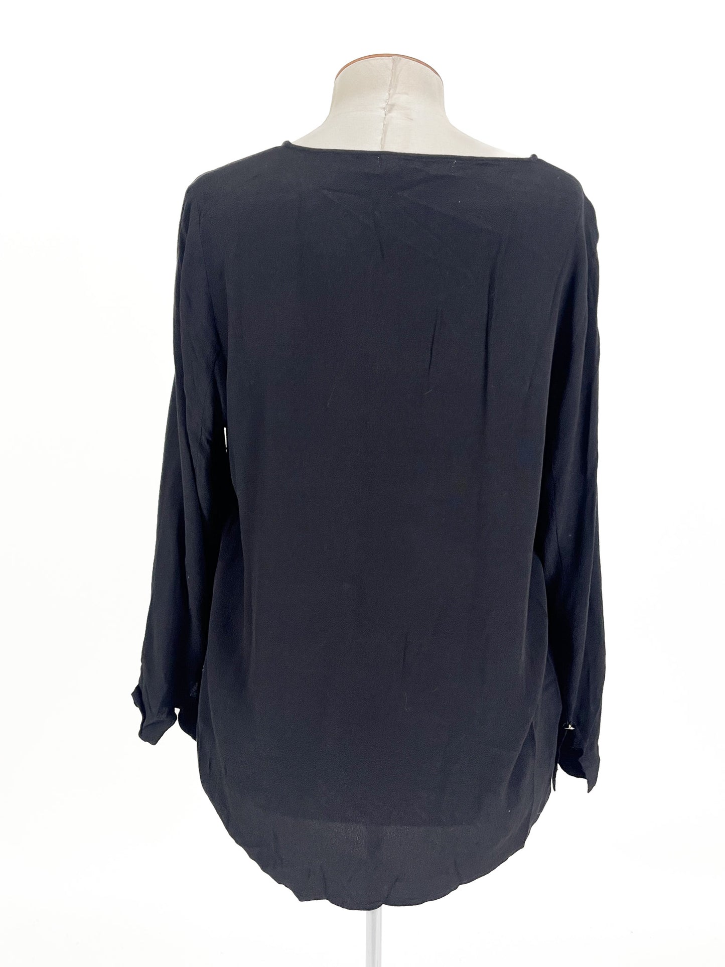 Andrea Moore | Black Casual/Workwear Top | Size 16