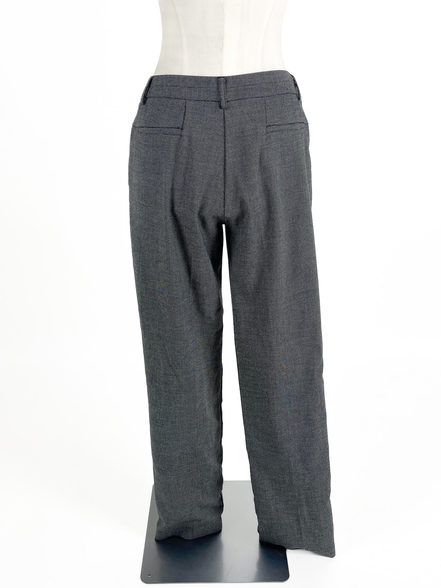 Jacqui.E | Grey Straight fit Pants | Size 8