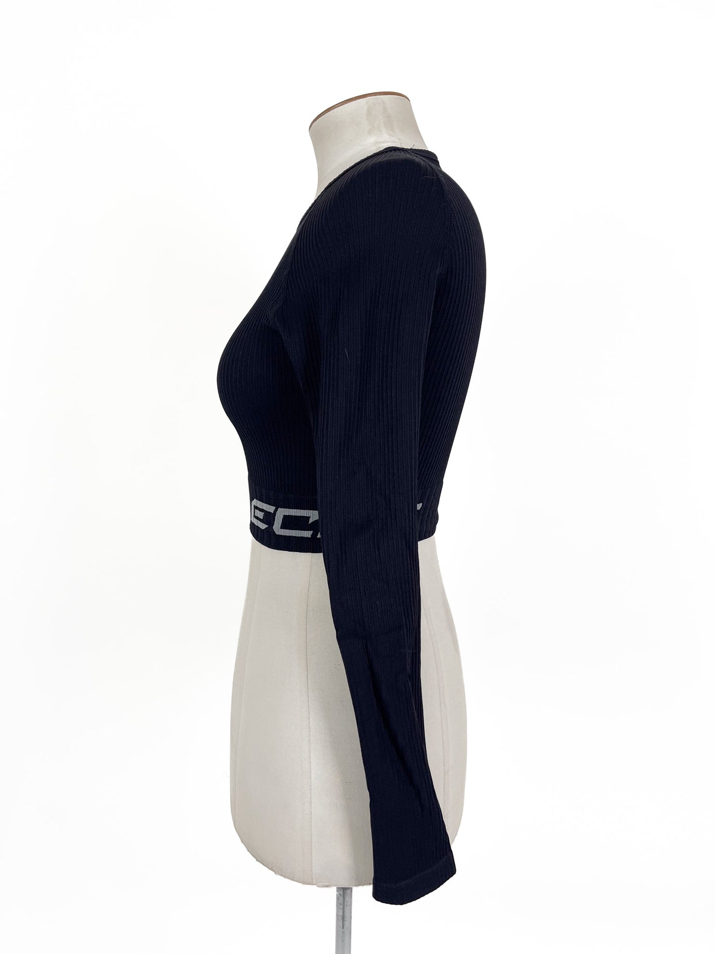 Echt | Black Casual Activewear Top | Size M