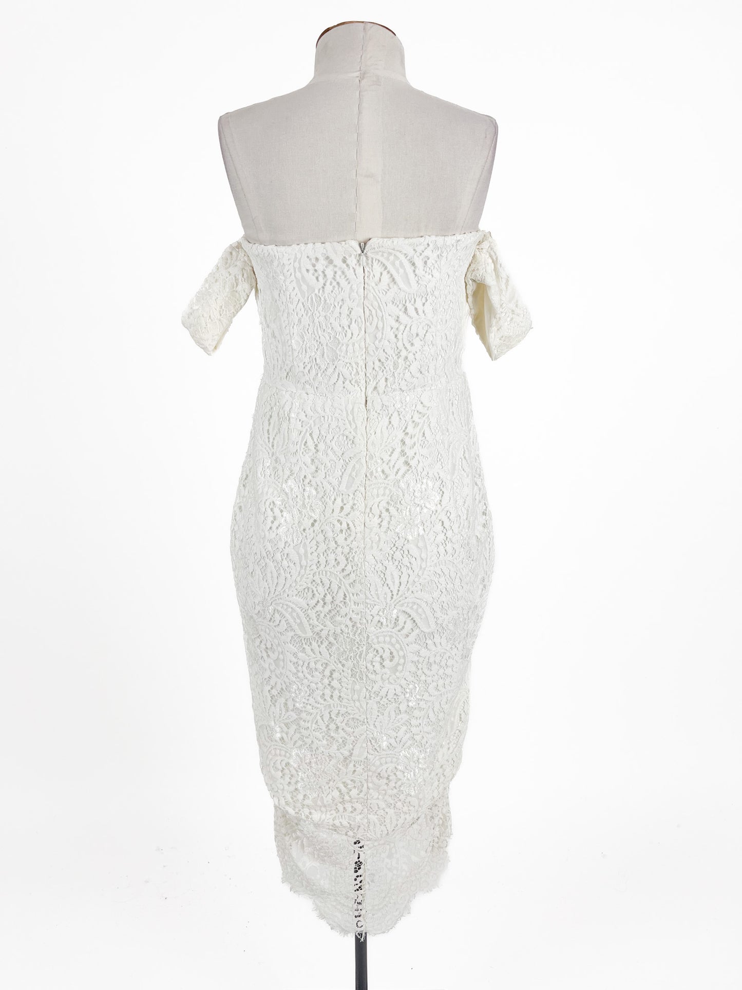 Miss Holly | White Formal Dress | Size L
