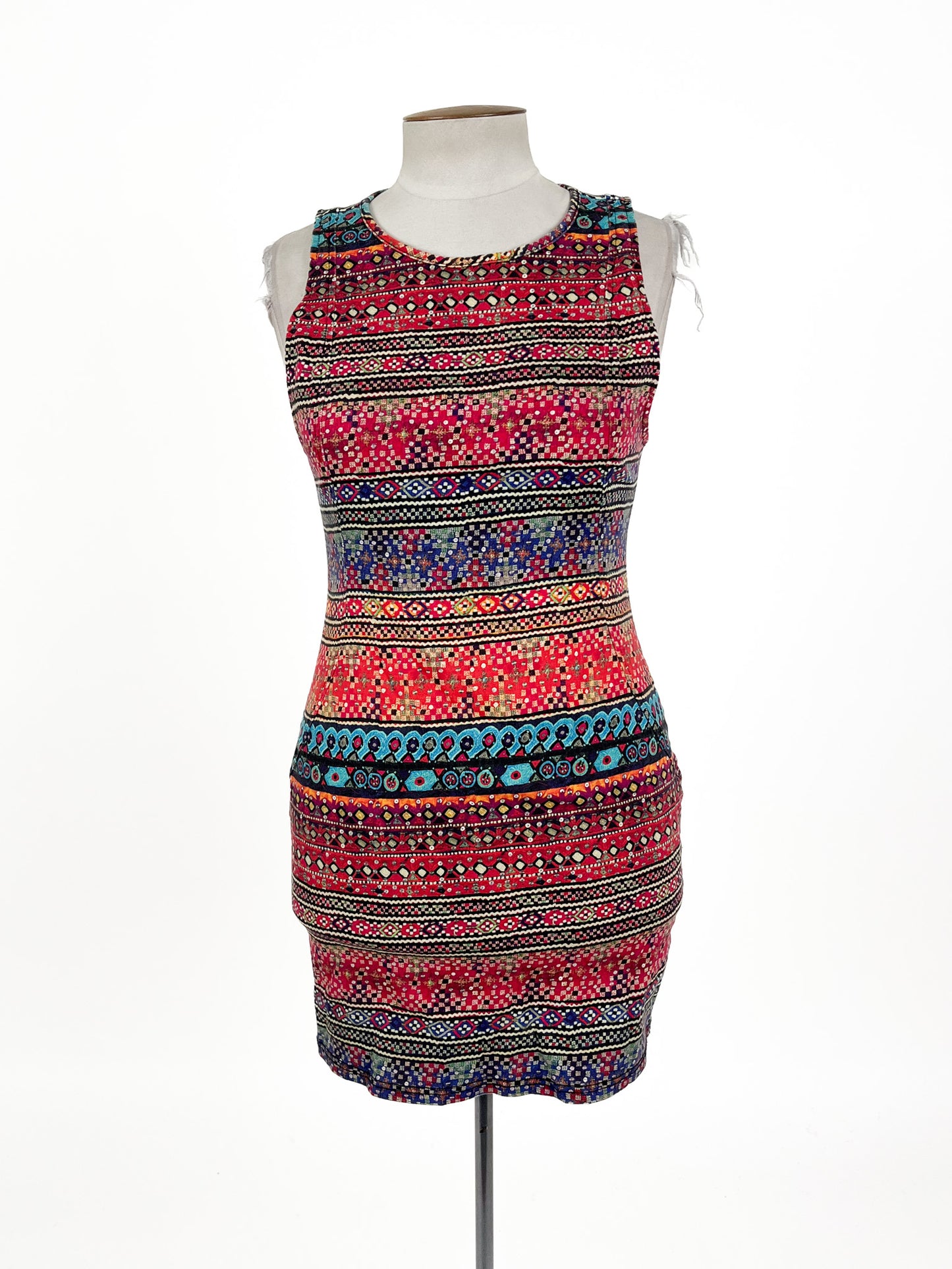 Tigerlily - Multicoloured Mini Dress (Size 12)