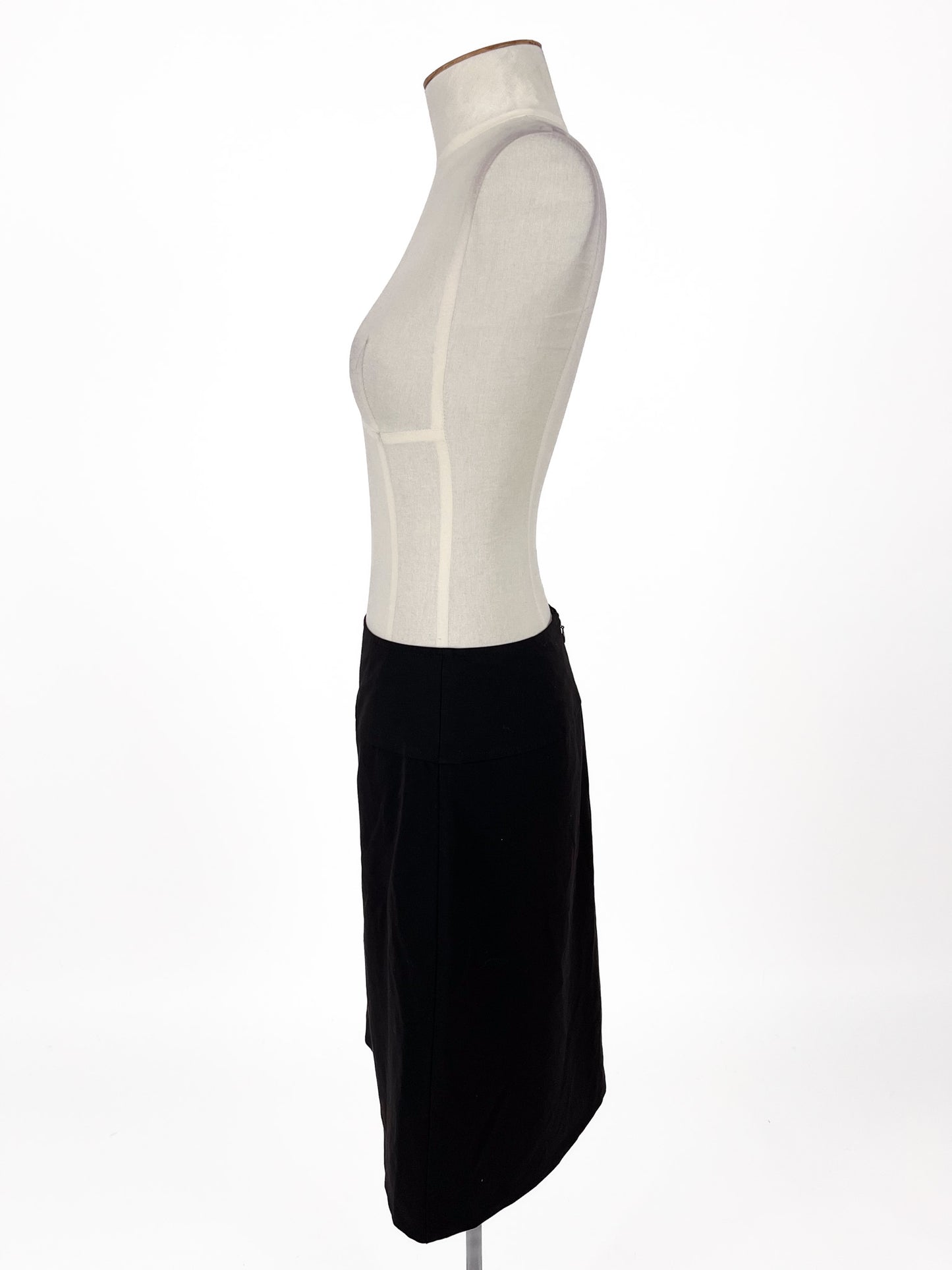 Jacqui.E | Black Workwear Skirt | Size 10
