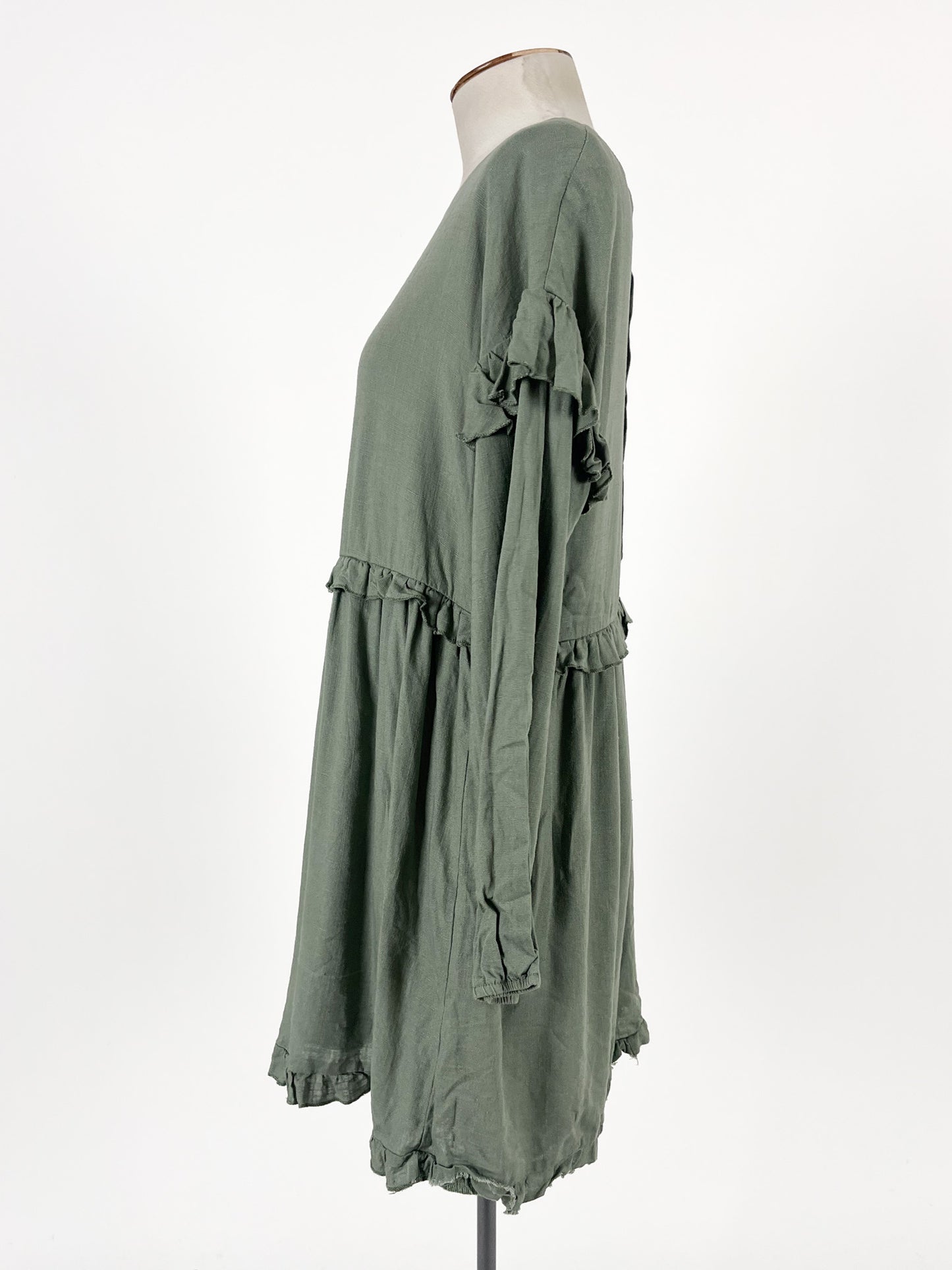 Minx & Moss | Green Casual Dress | Size 8
