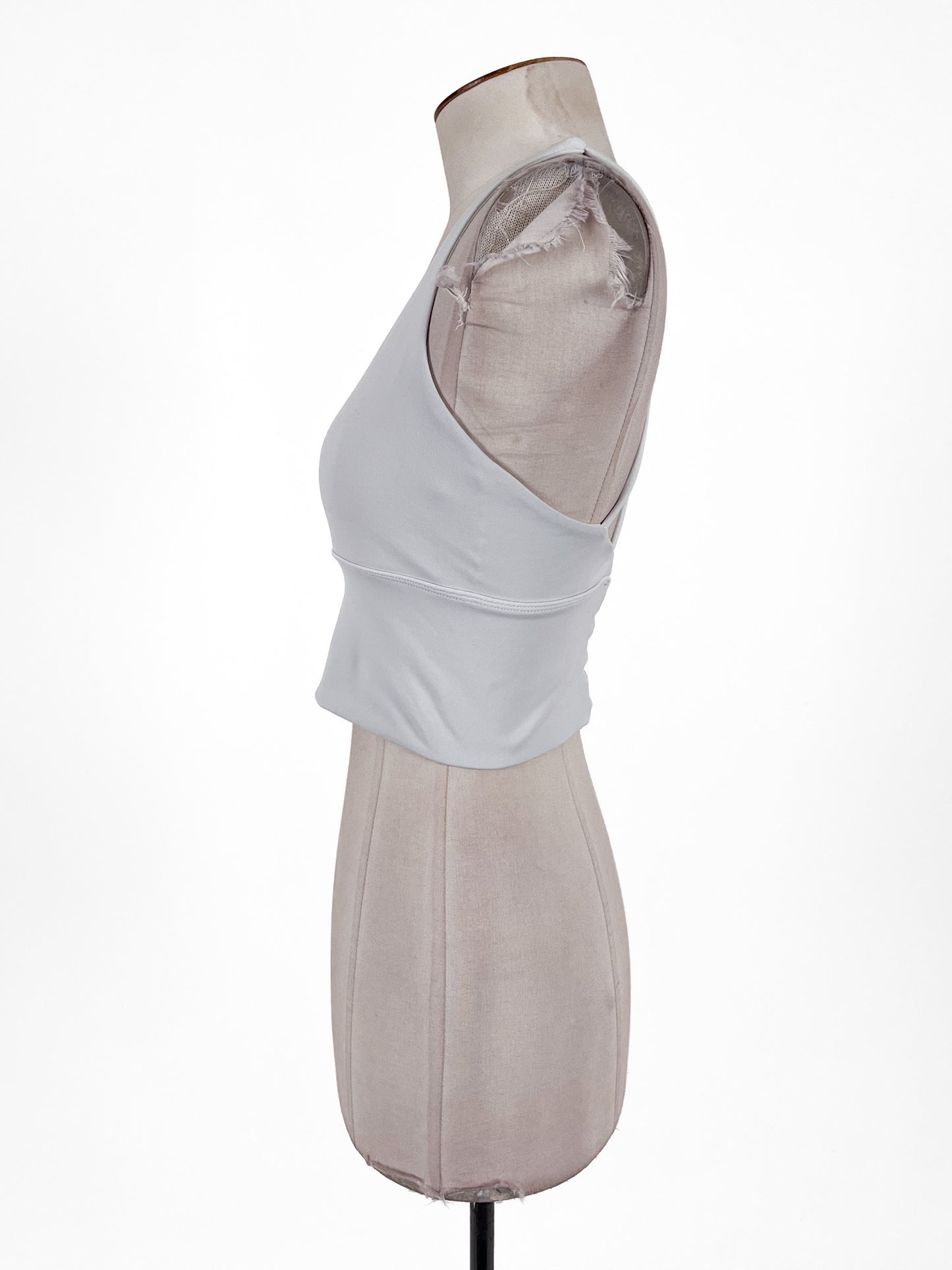 Bonita | Grey Activewear Top | Size XS